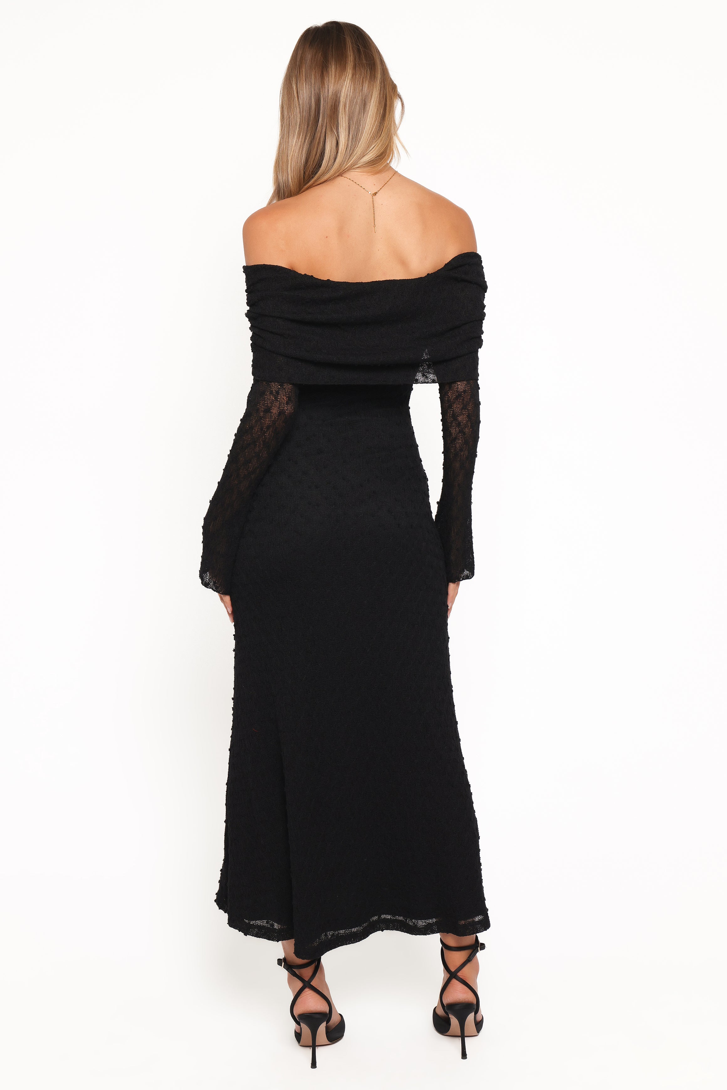 DRESSES Wilma Off Shoulder Dress - Black