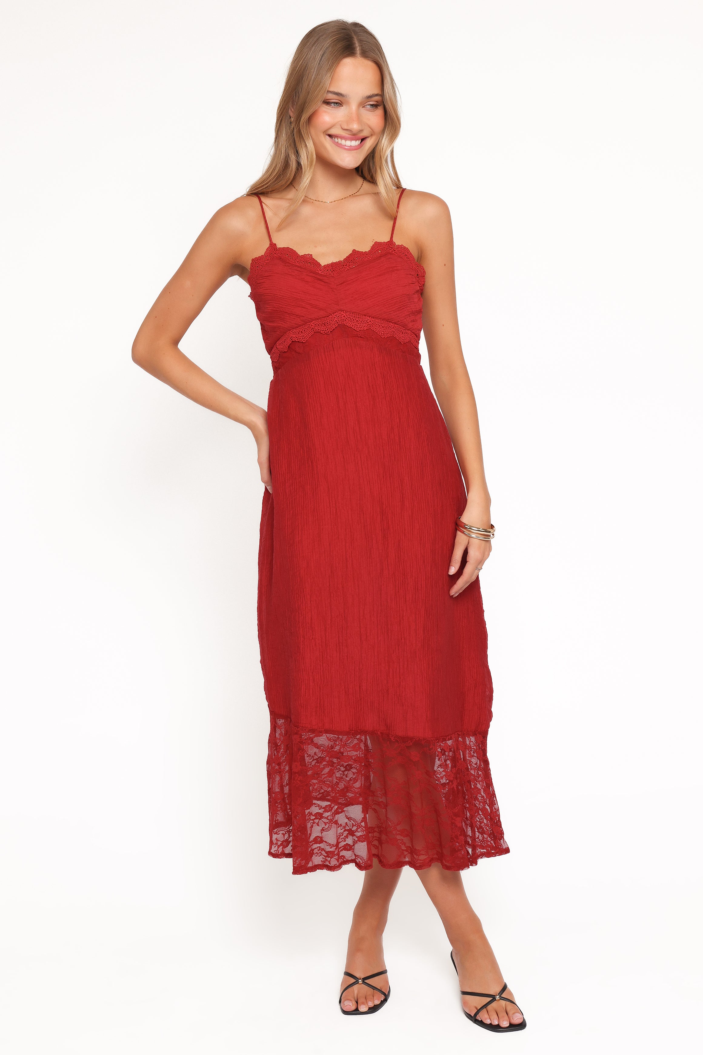 DRESSES Winnie Maxi Dress - Red