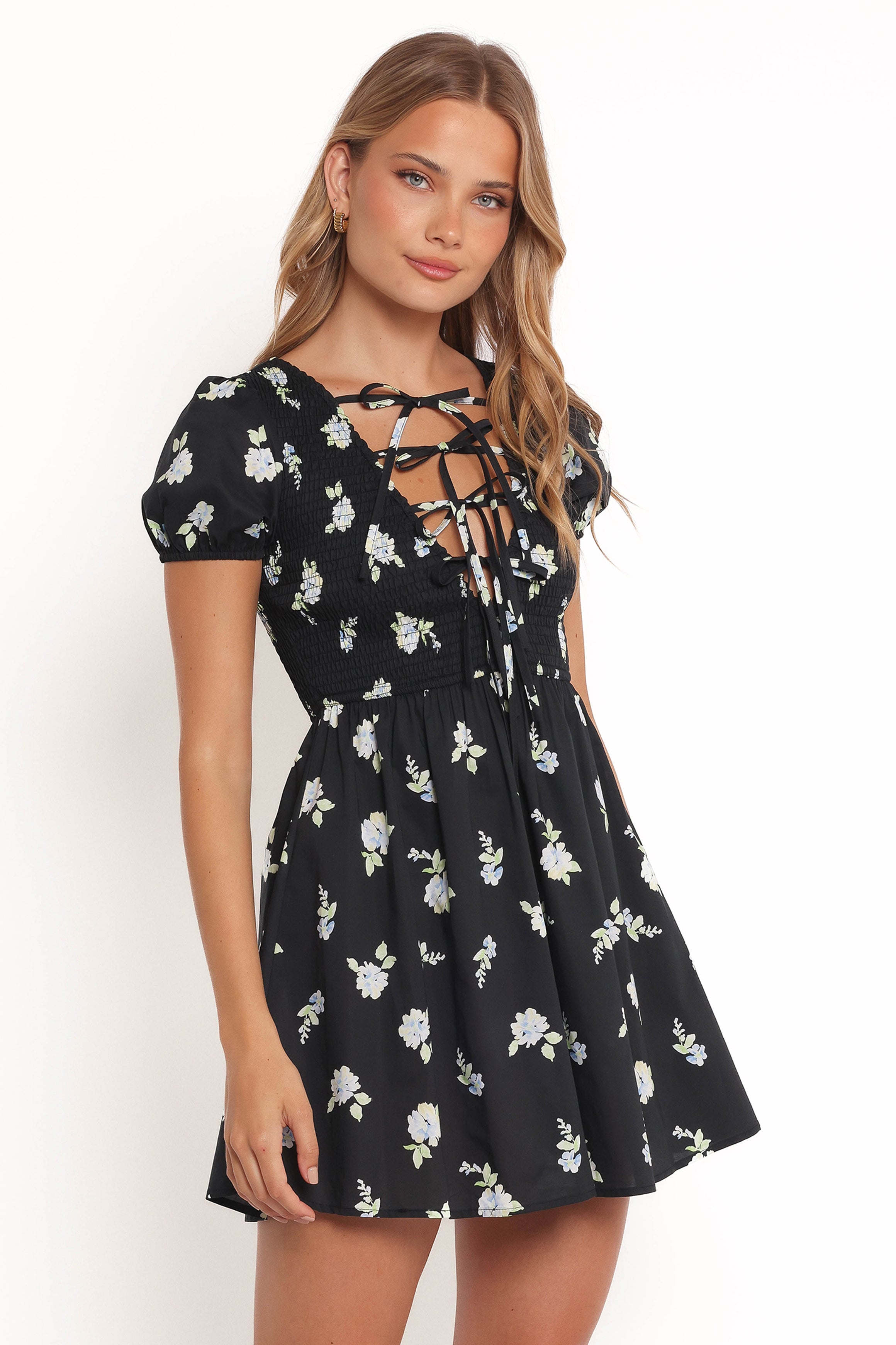 DRESSES Winny Mini Dress - Navy Floral