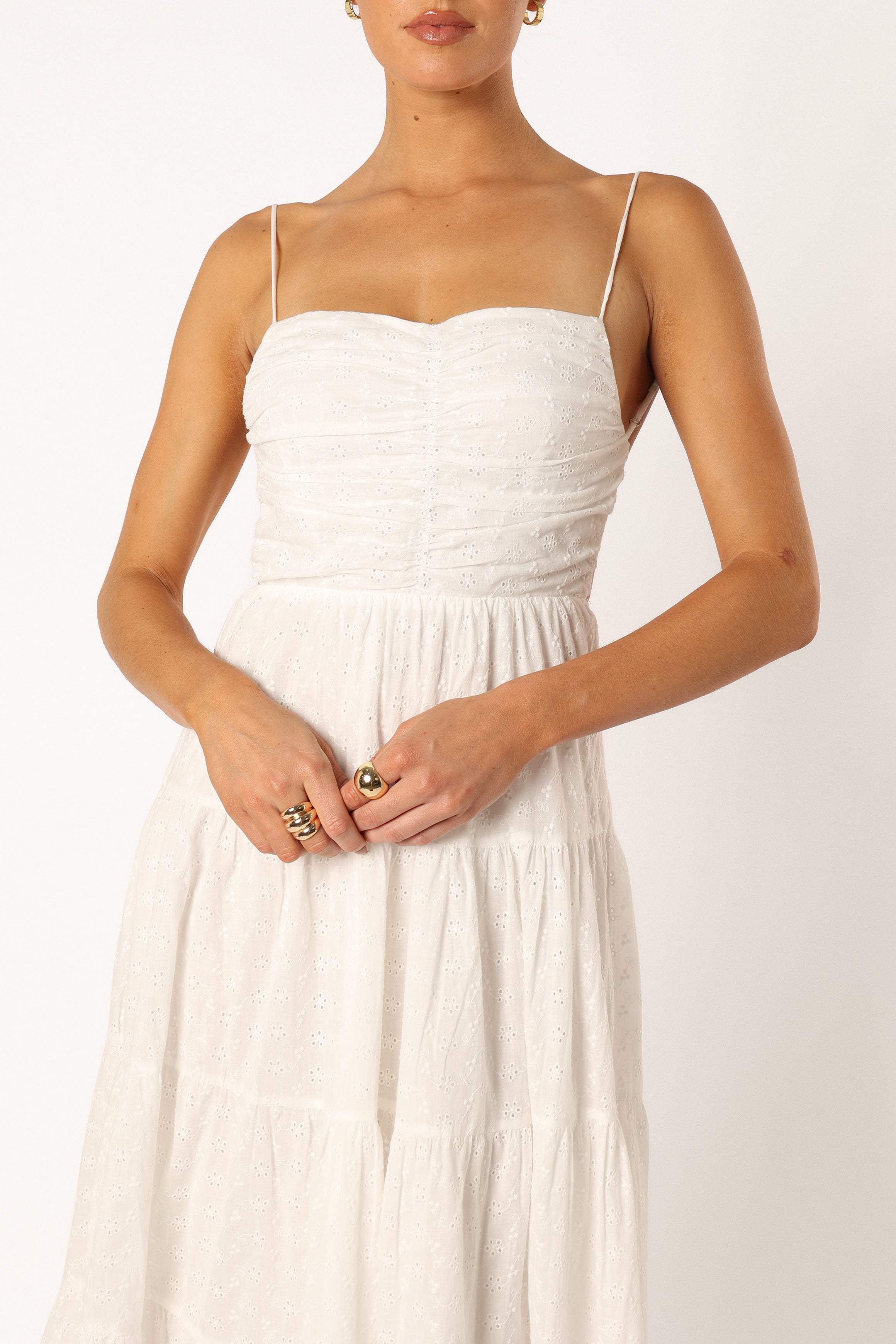 DRESSES @Wren Maxi Dress - White