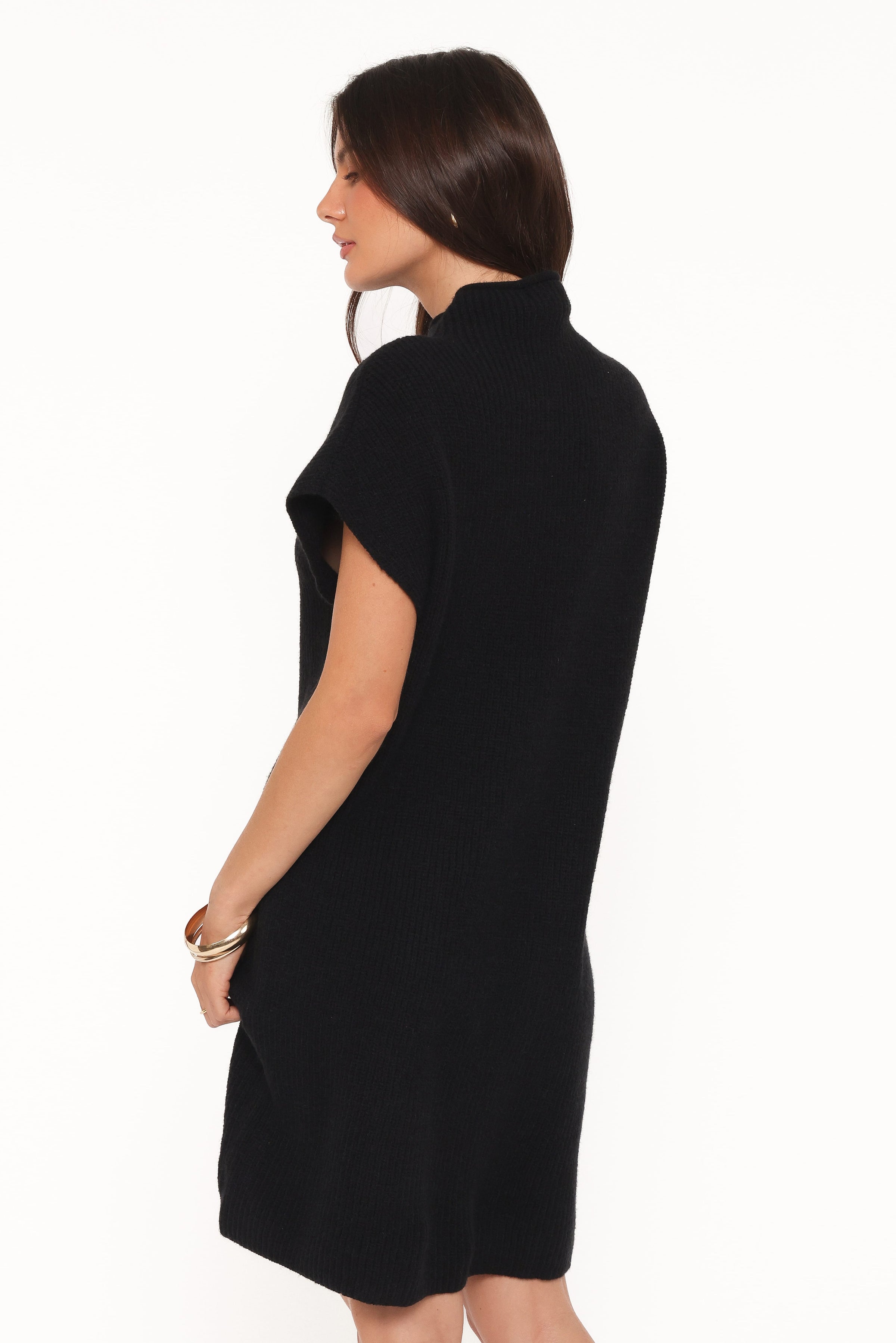 DRESSES Wright Knit Mini Dress - Black