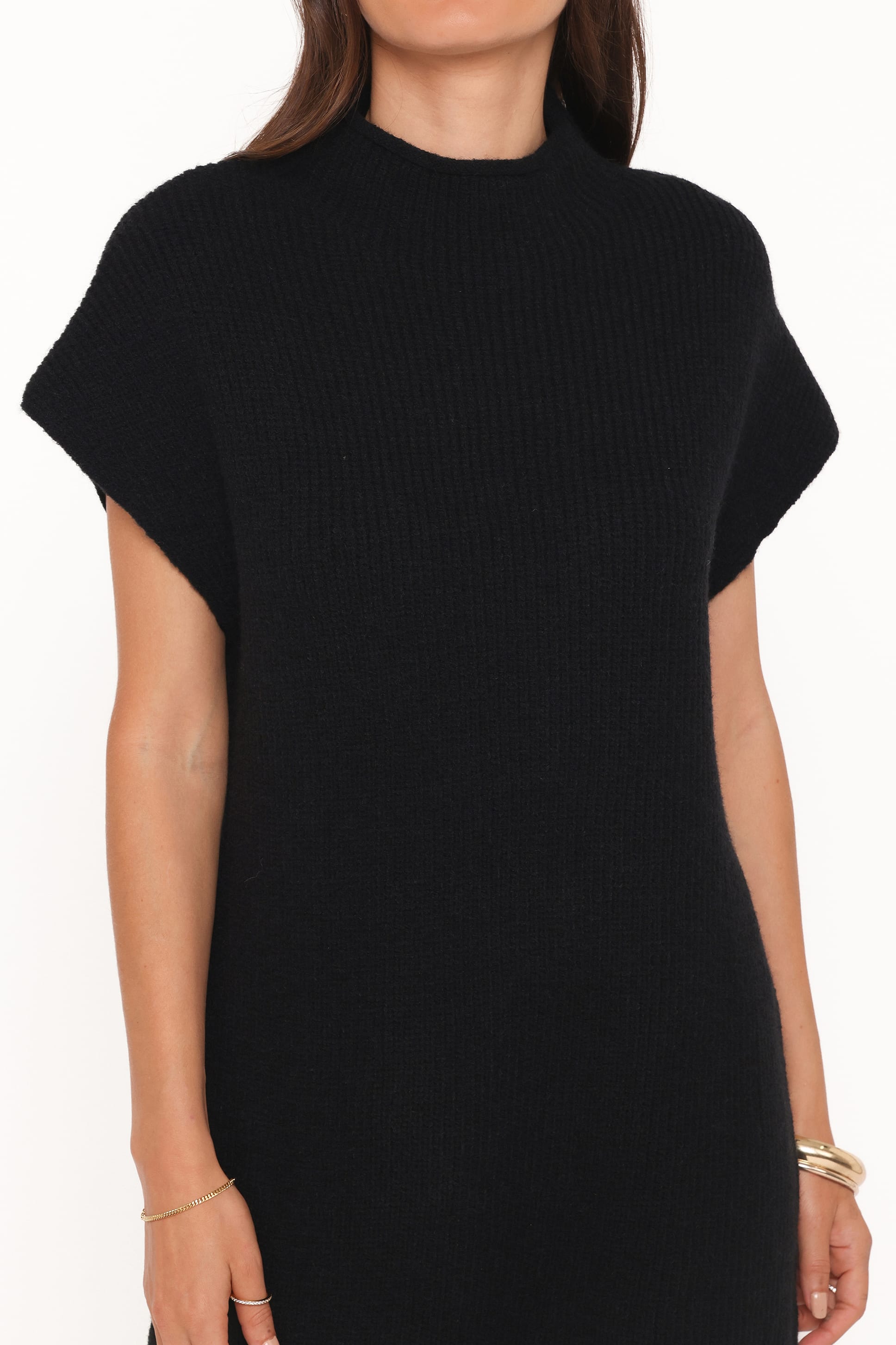DRESSES Wright Knit Mini Dress - Black