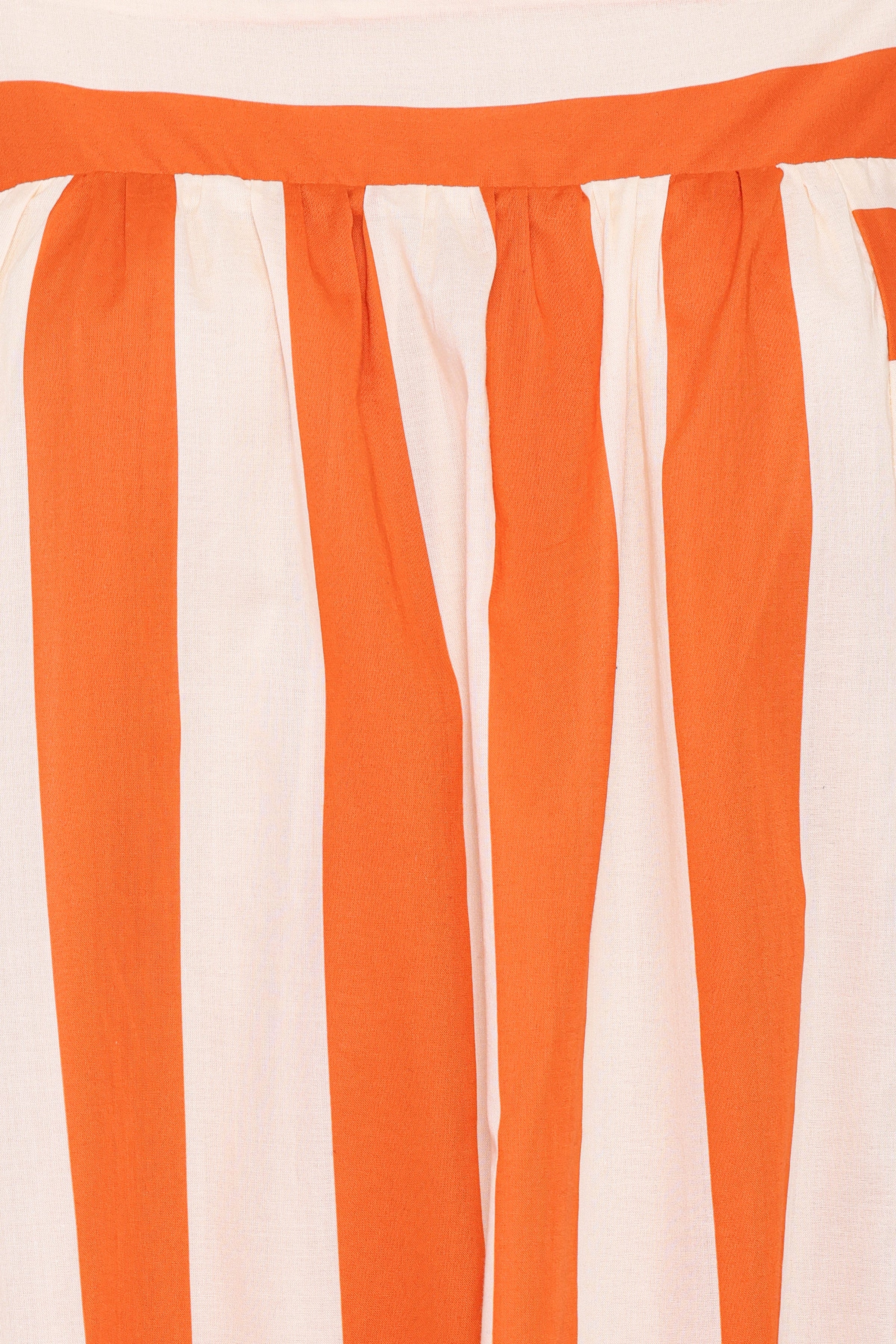 DRESSES Yanika Maxi Dress - Orange/White Stripe