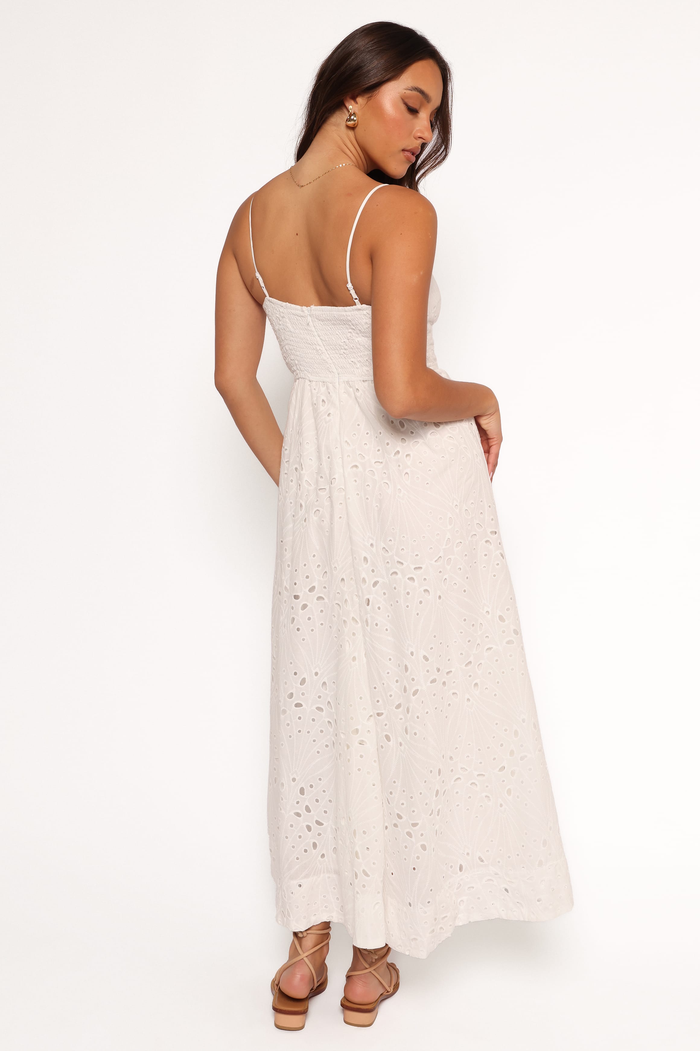 DRESSES Yasmin Midi Dress - White