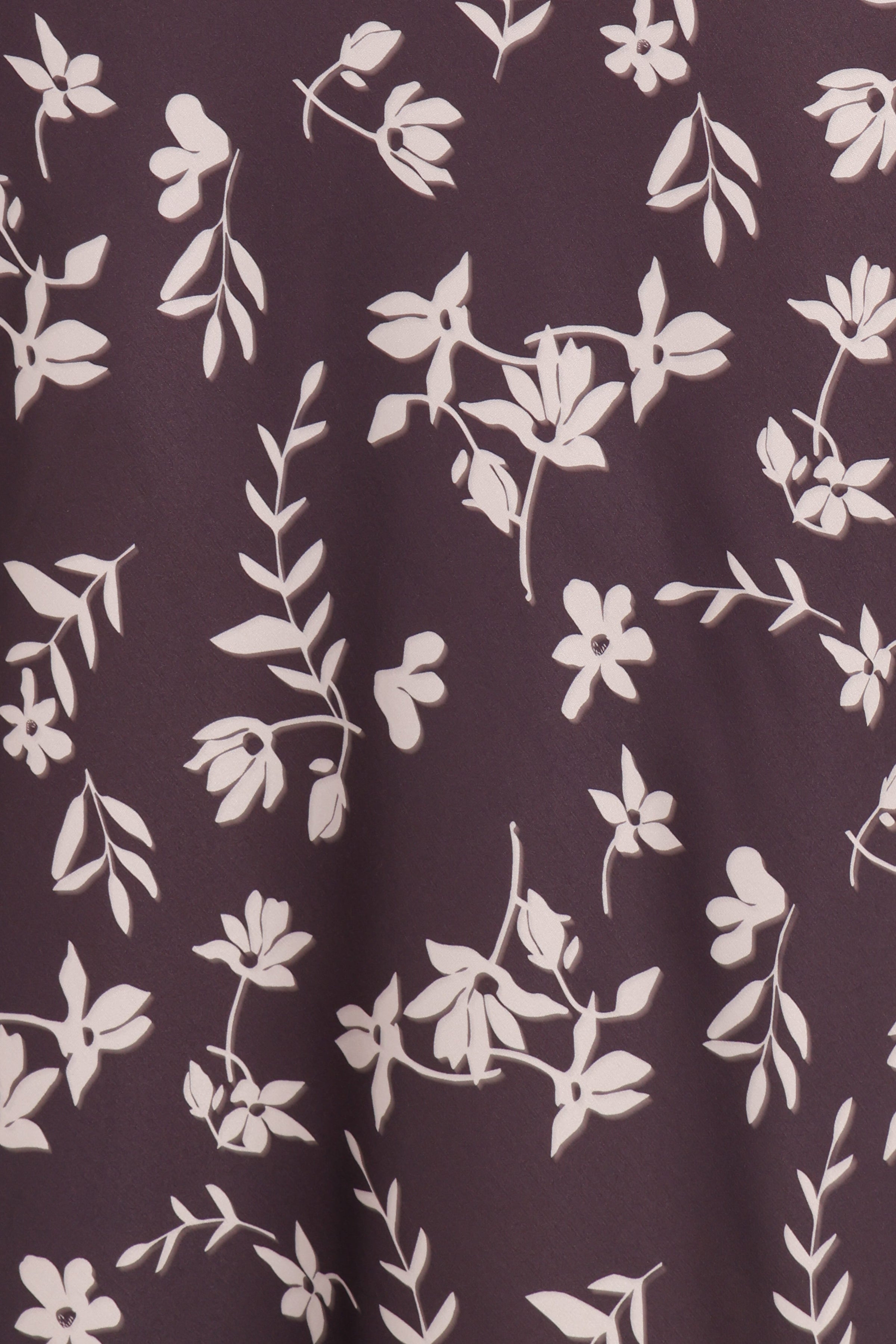 DRESSES Zafira Midi Dress - Brown Cream Floral