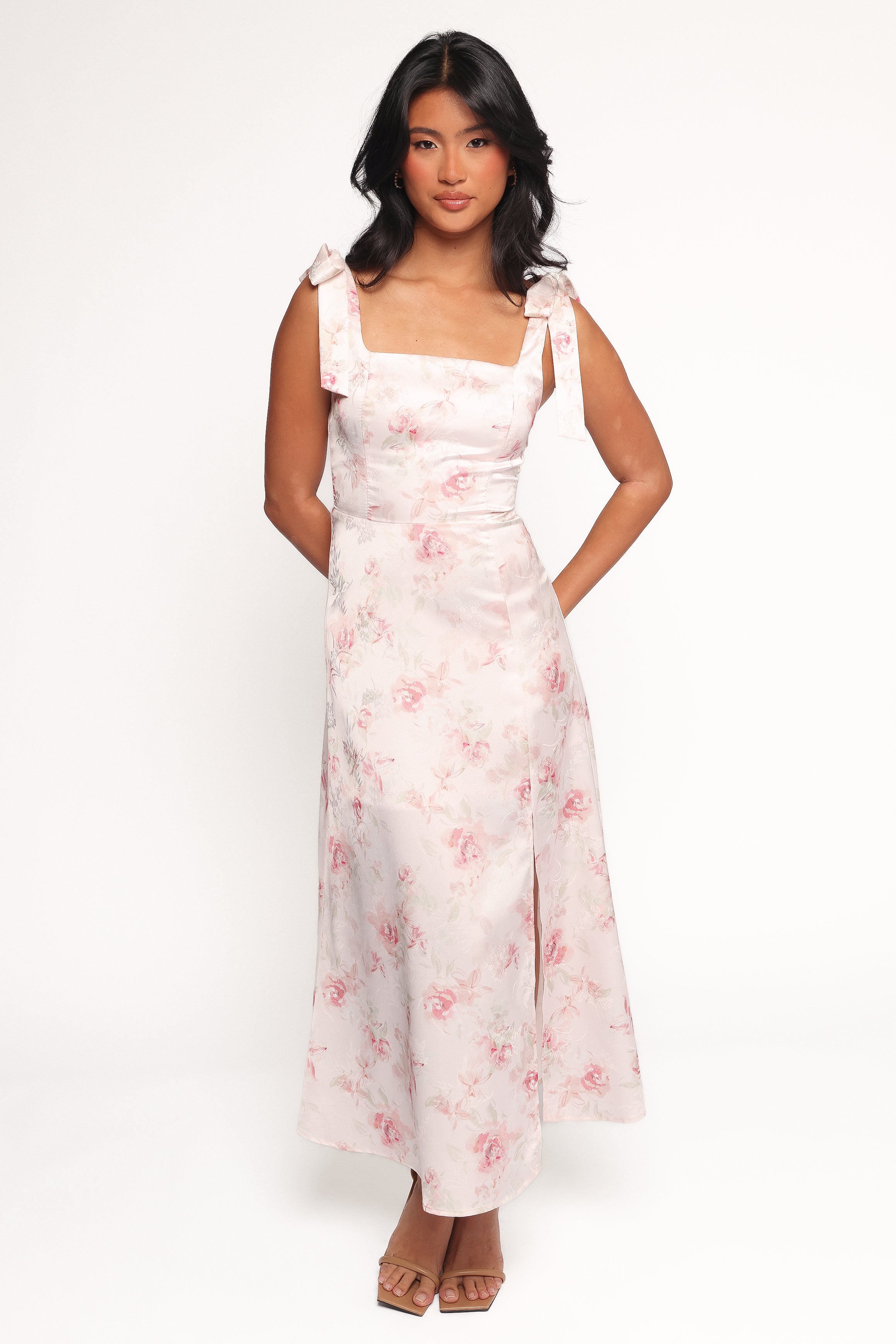 DRESSES Zane Midi Dress - Pink Floral