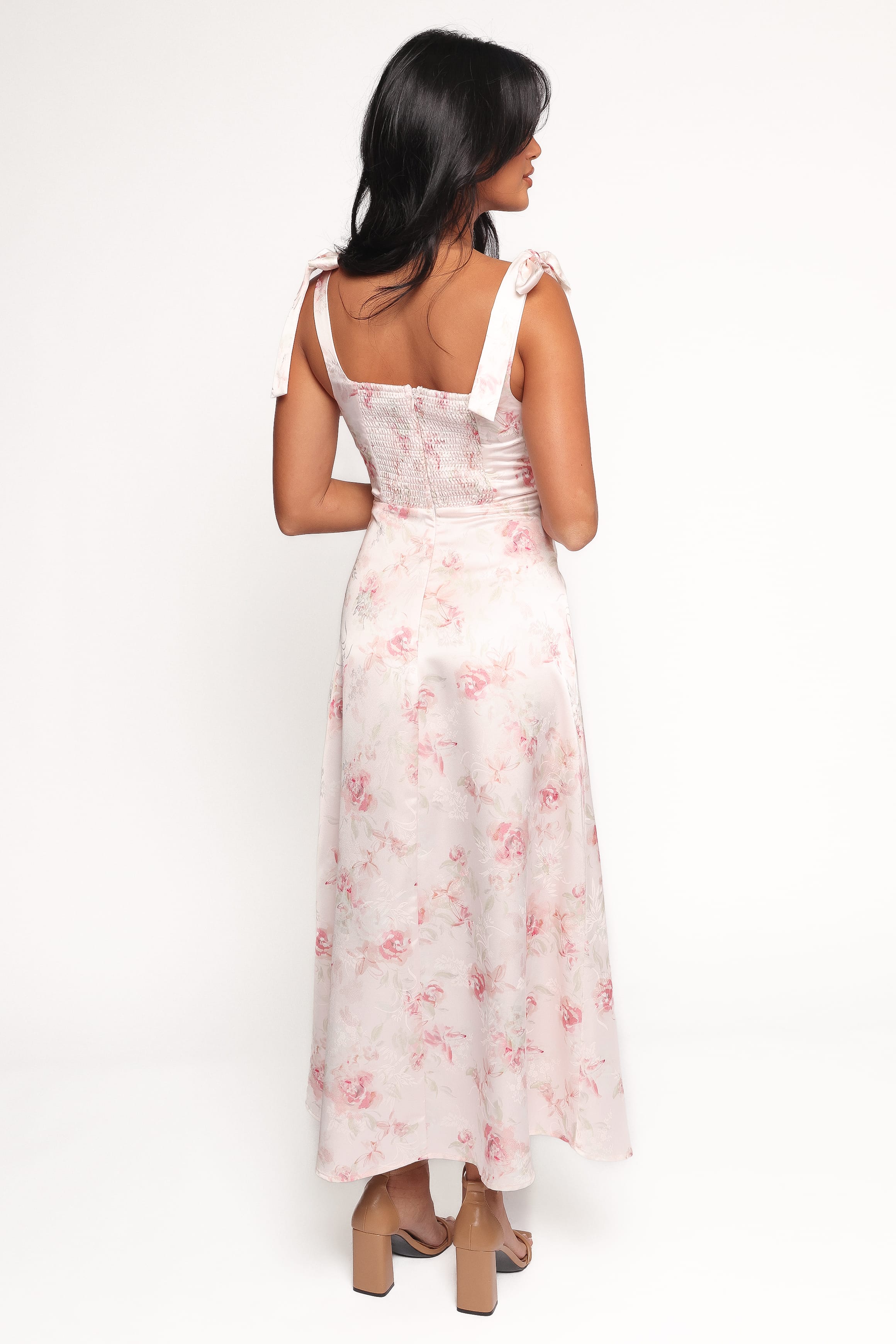DRESSES Zane Midi Dress - Pink Floral
