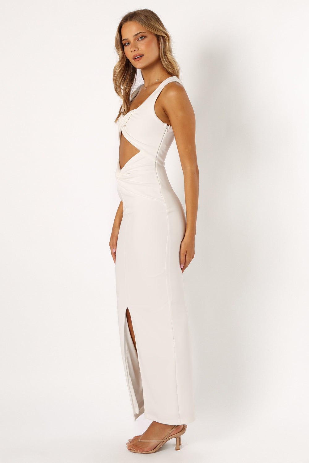 Shop Formal Dress - Zariah Dress - White third image