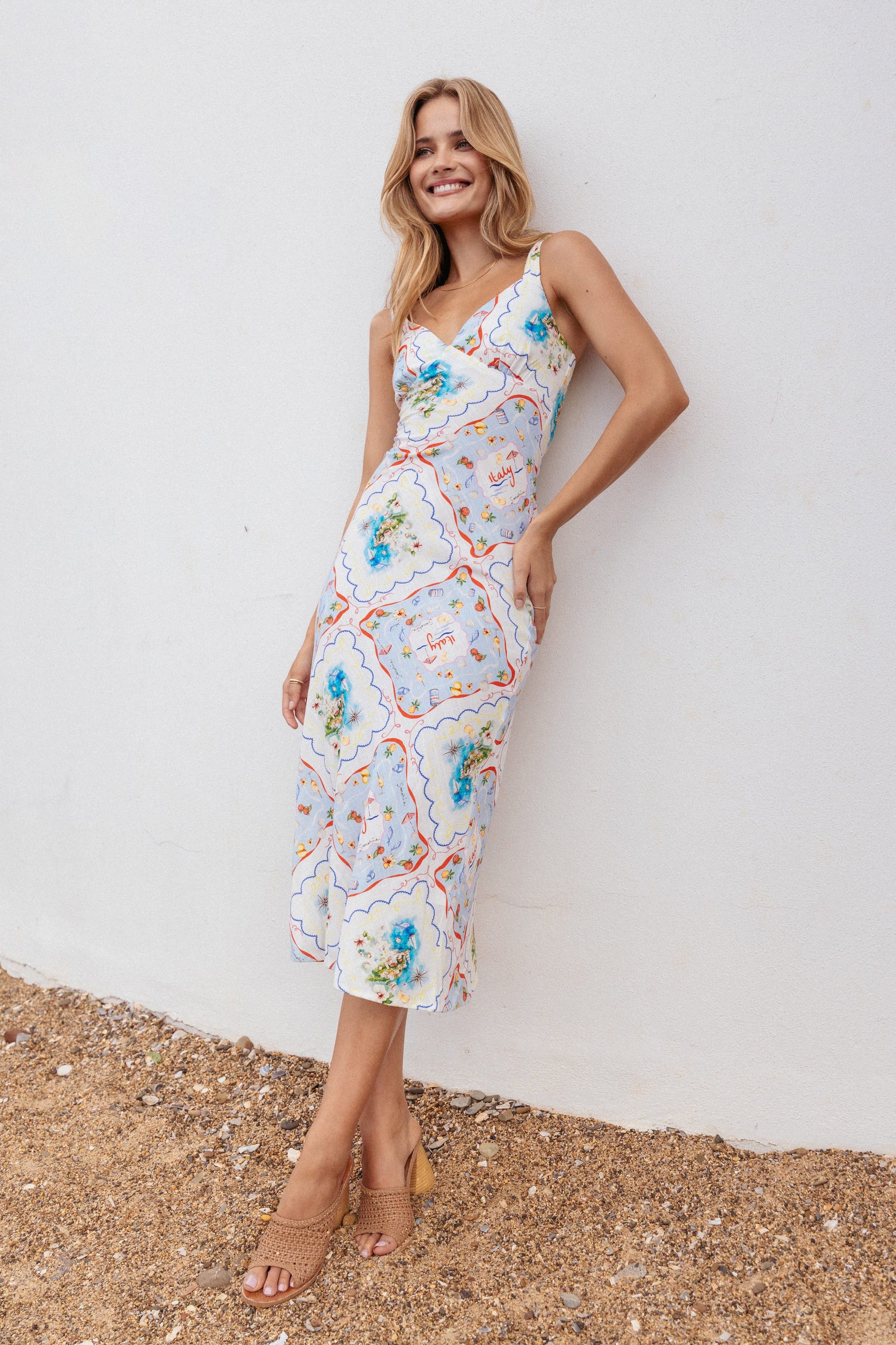 DRESSES Zinnia Midi Dress - Lucia