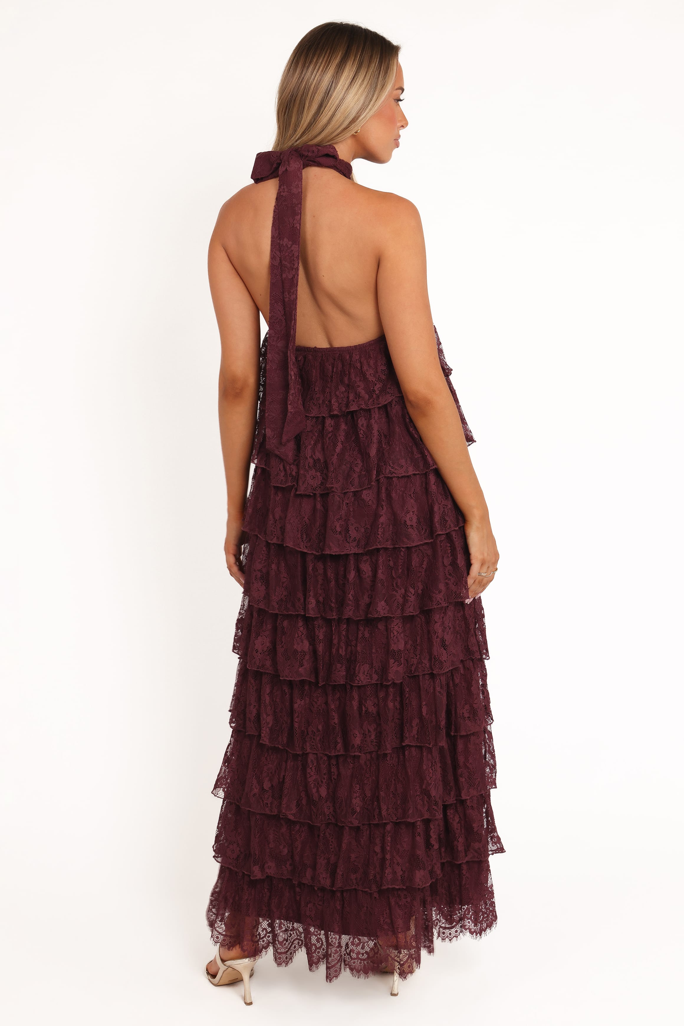 DRESSES Zoella Maxi Dress - Cherry Lace