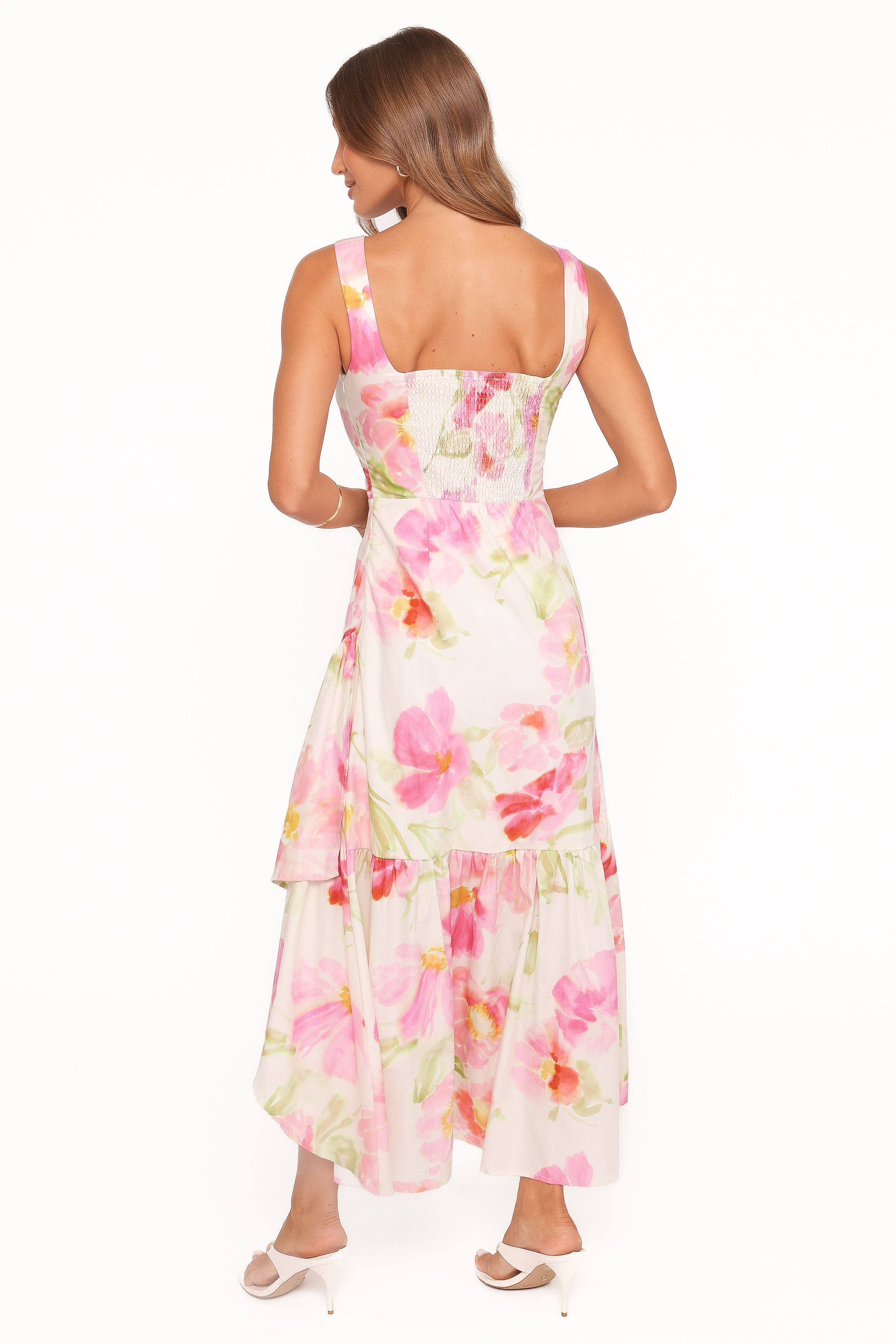 DRESSES Zula Maxi Dress - Pink Garden Floral