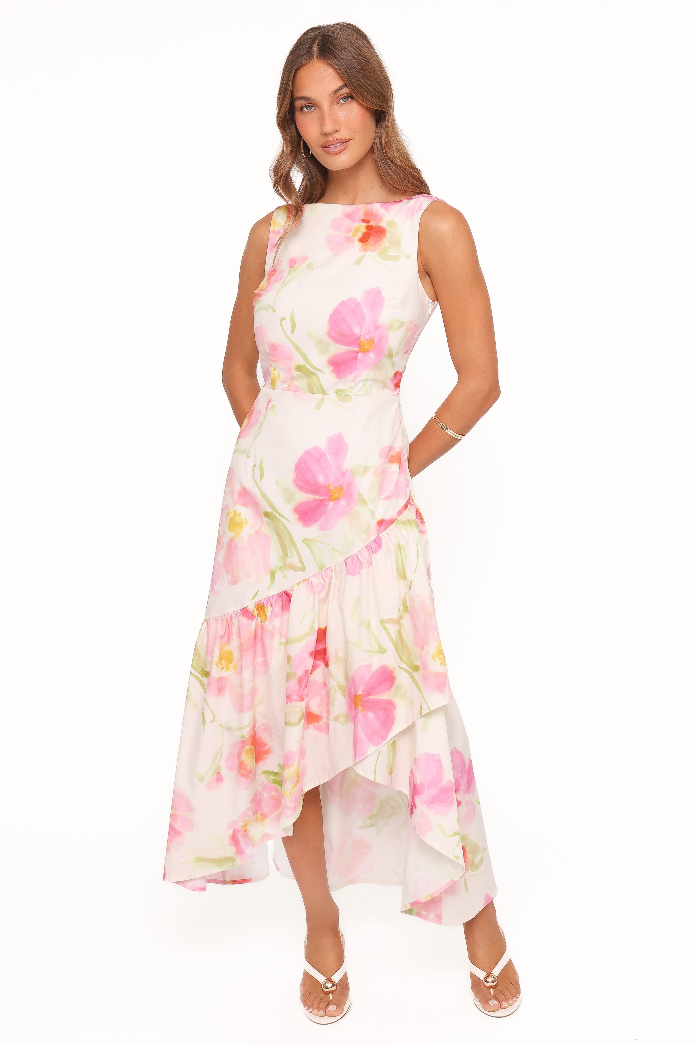 DRESSES Zula Maxi Dress - Pink Garden Floral
