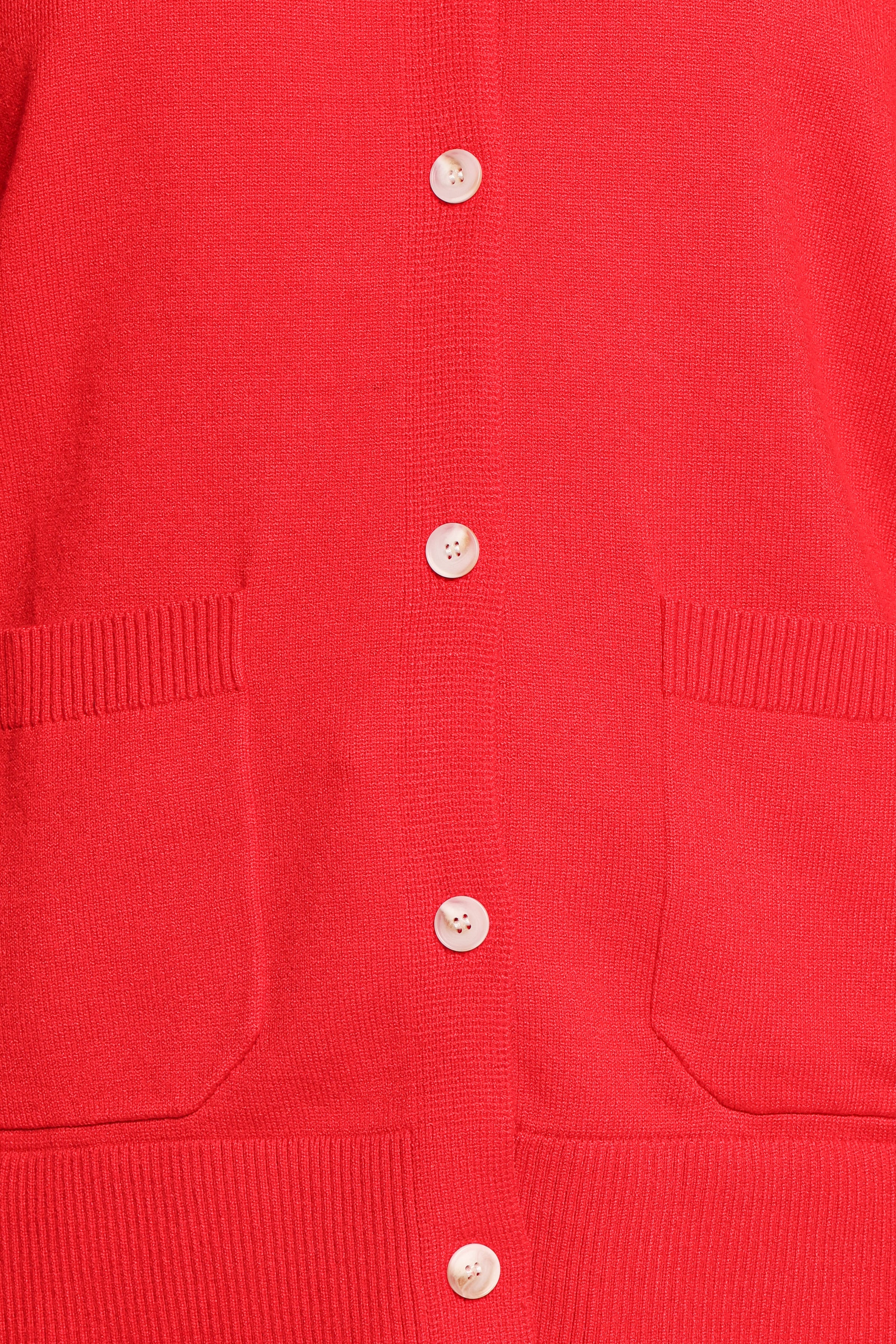 KNITWEAR Abner Cardigan - Red