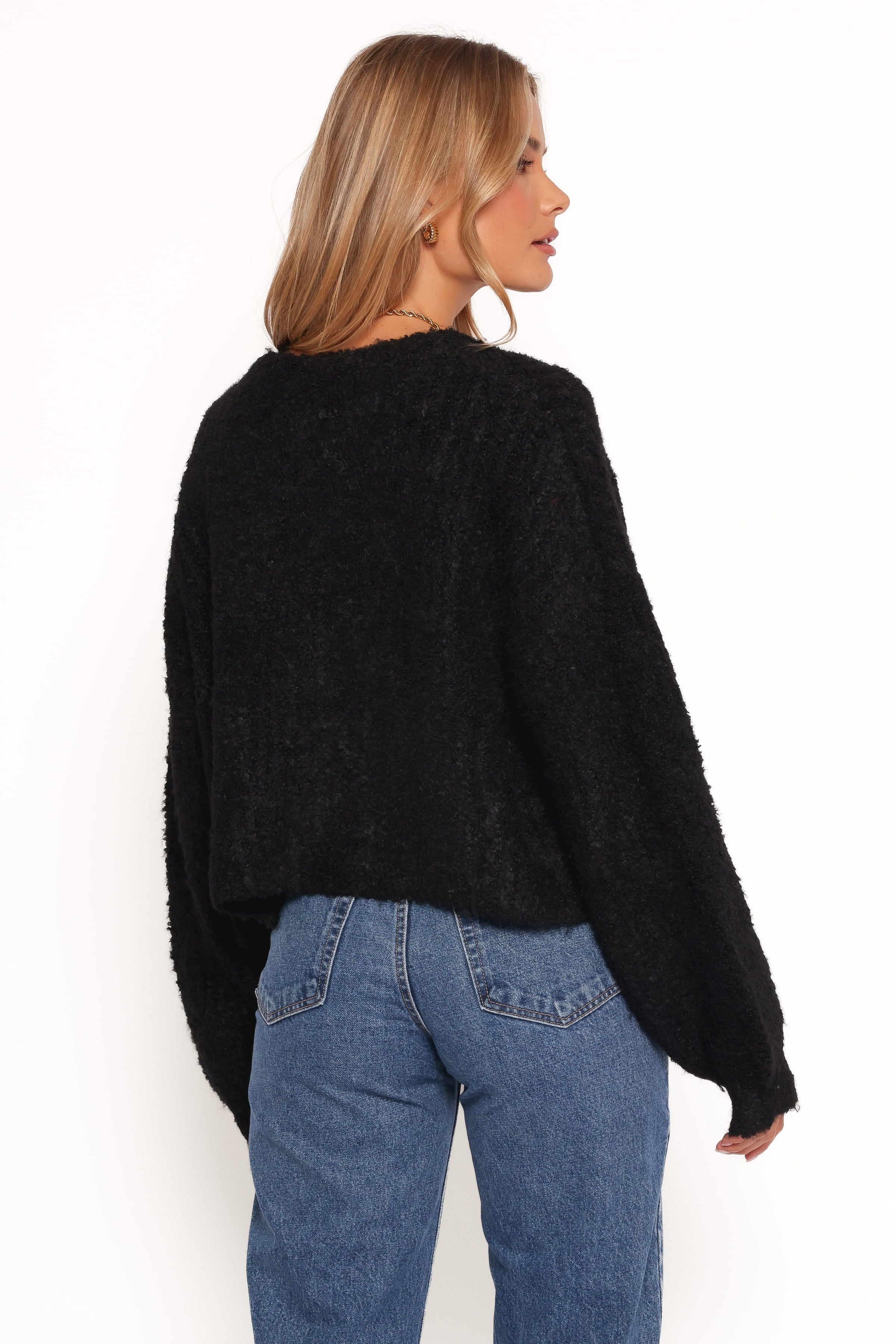 KNITWEAR Albertine Cardigan - Black