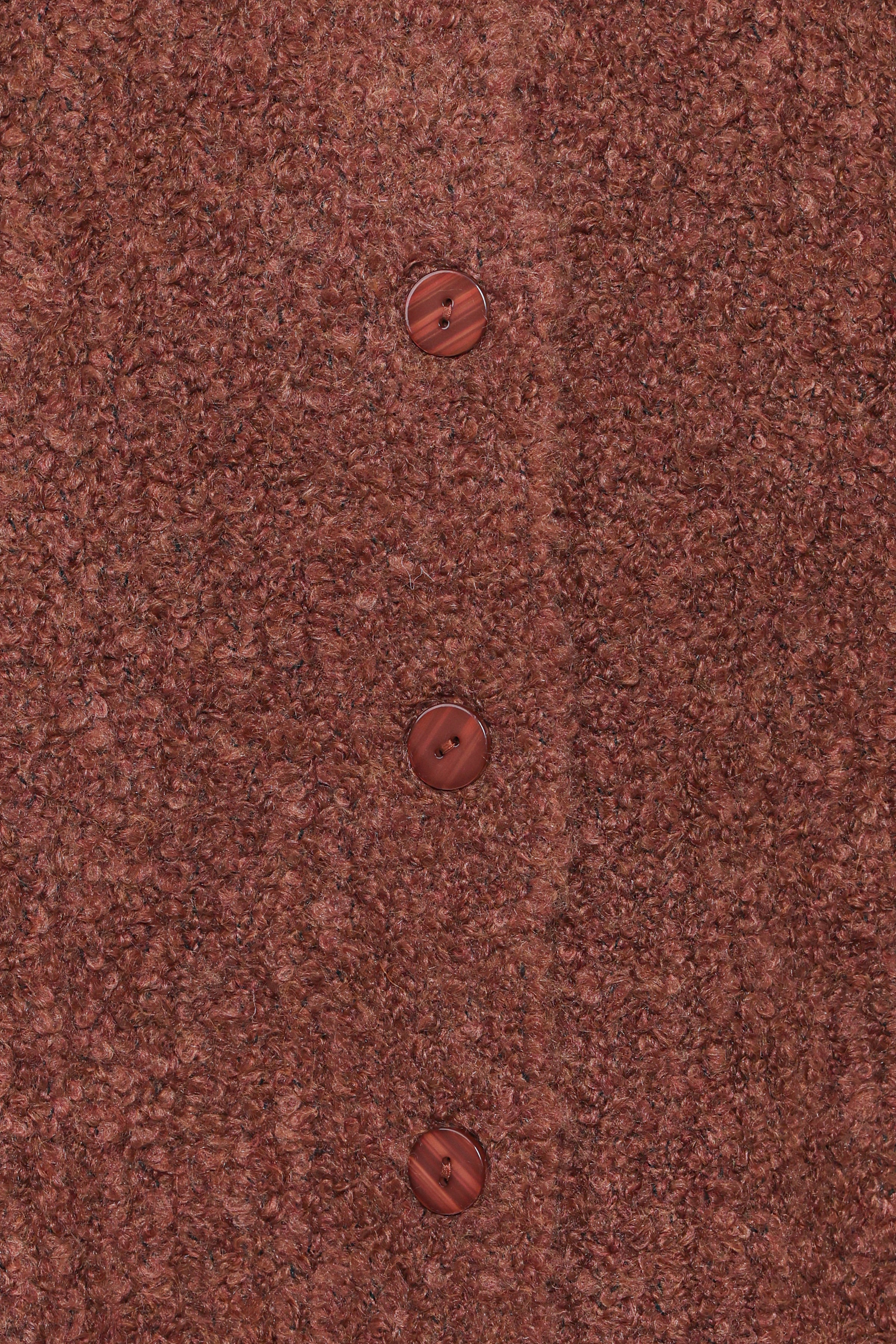 KNITWEAR Albertine Cardigan - Chocolate (HOLD FOR WK 14 THURS LAUNCH)