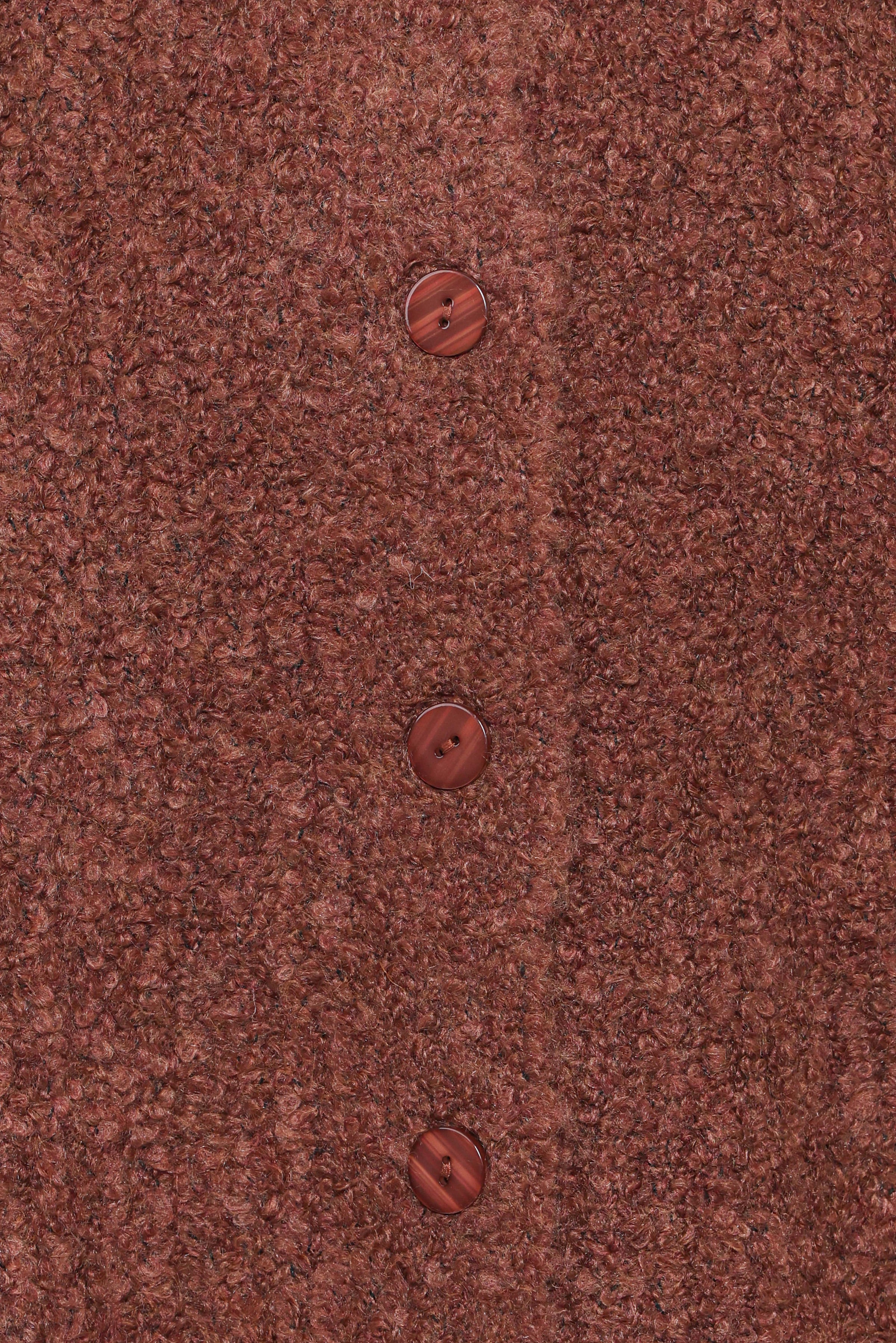 KNITWEAR Albertine Cardigan - Chocolate (HOLD FOR WK 14 THURS LAUNCH)
