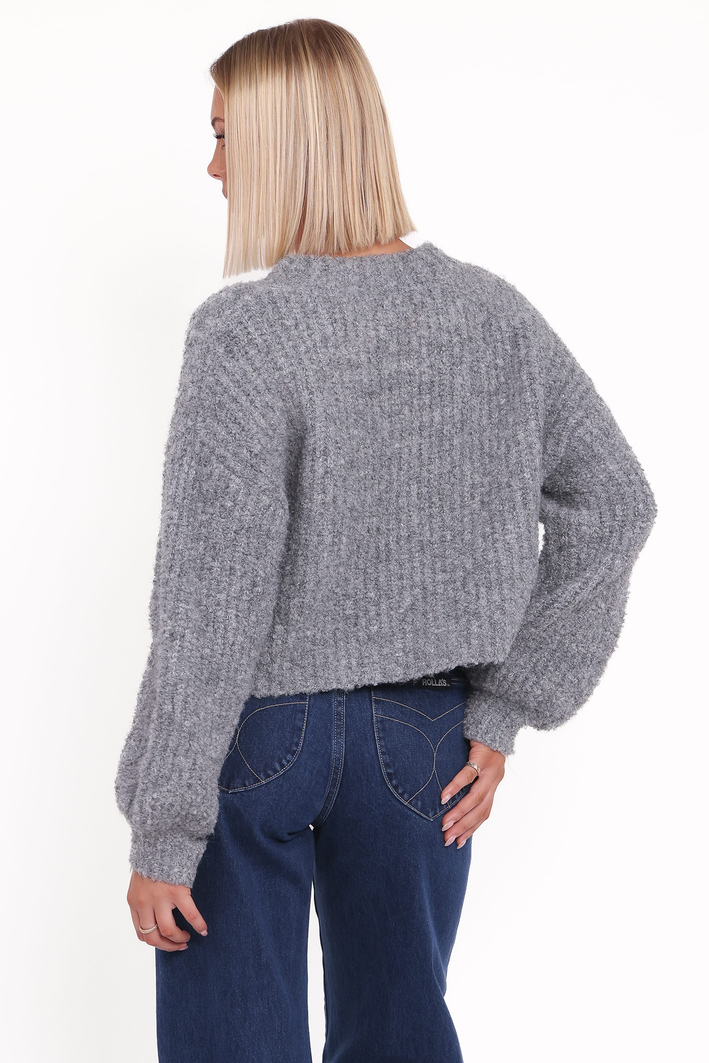 KNITWEAR Albertine Cardigan - Grey