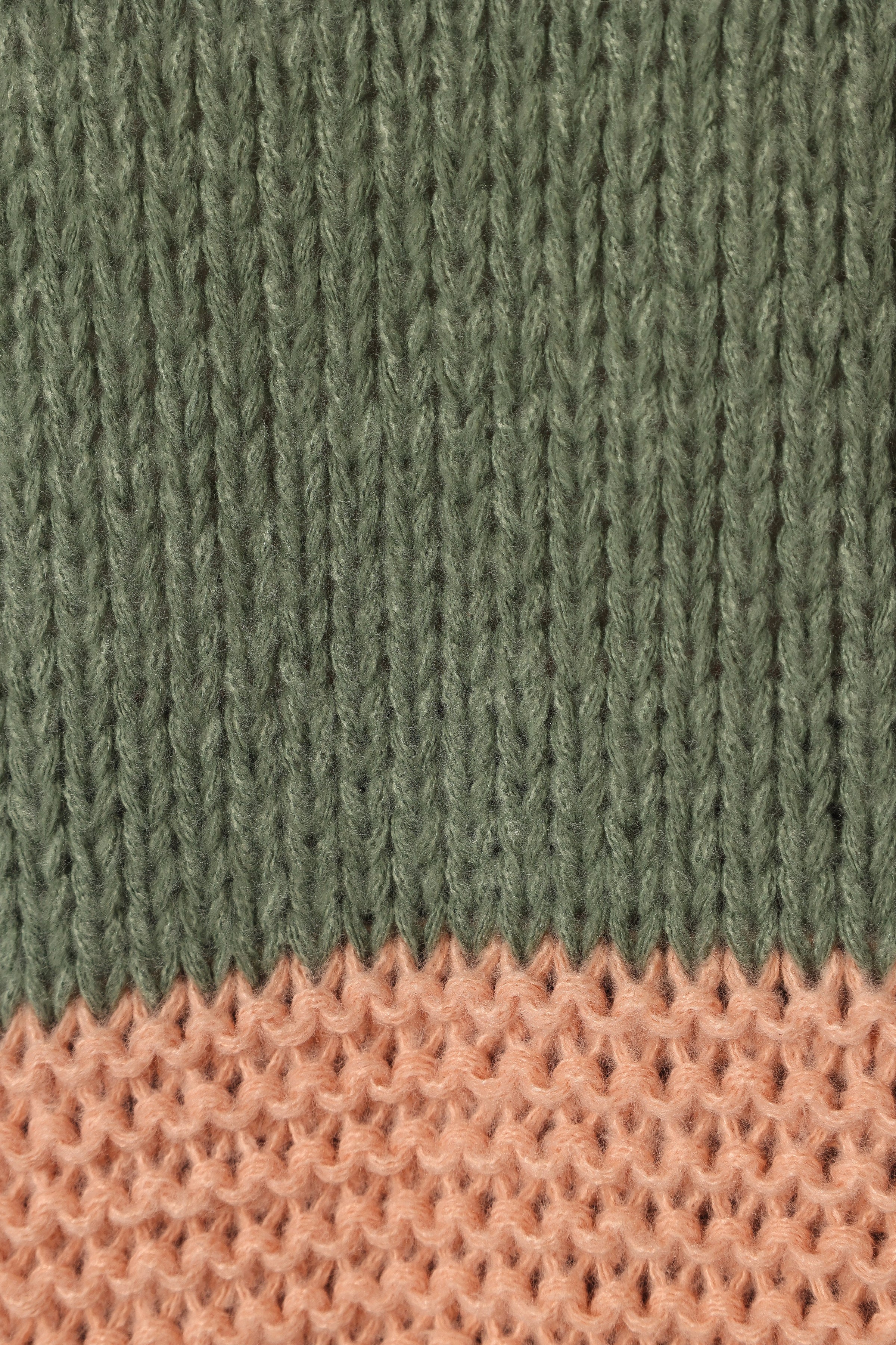 KNITWEAR Alma Open Front Cardigan - Green