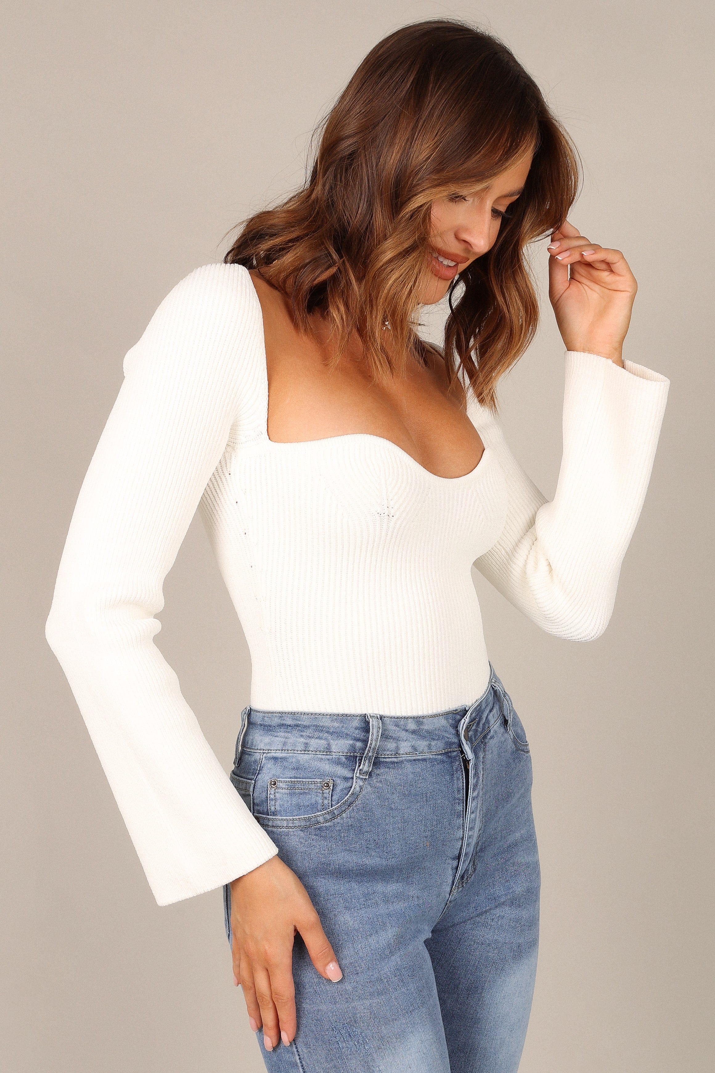 KNITWEAR Aquerelle Knit Sweater - Ivory