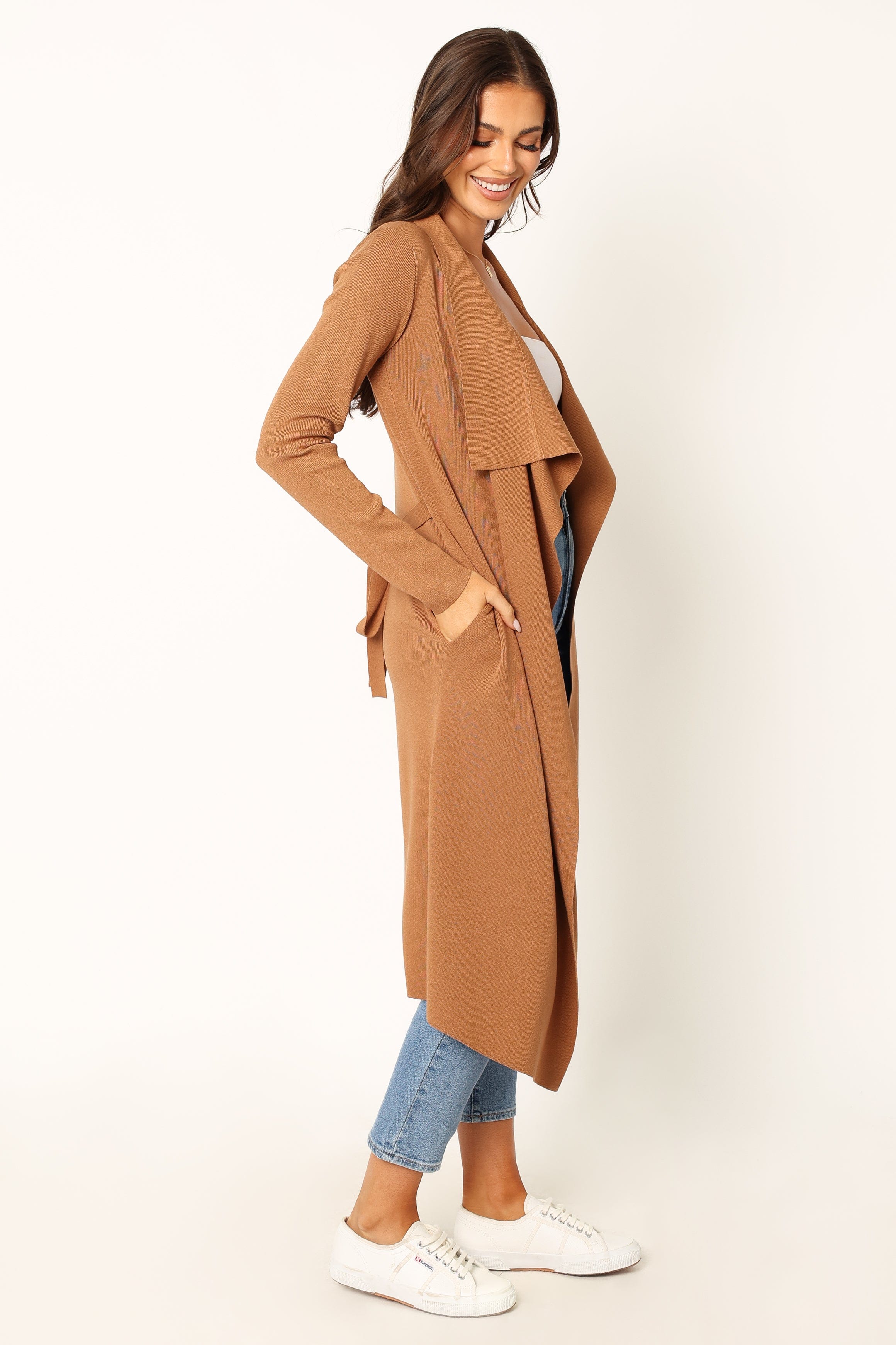 KNITWEAR Audrina Cardigan - Camel