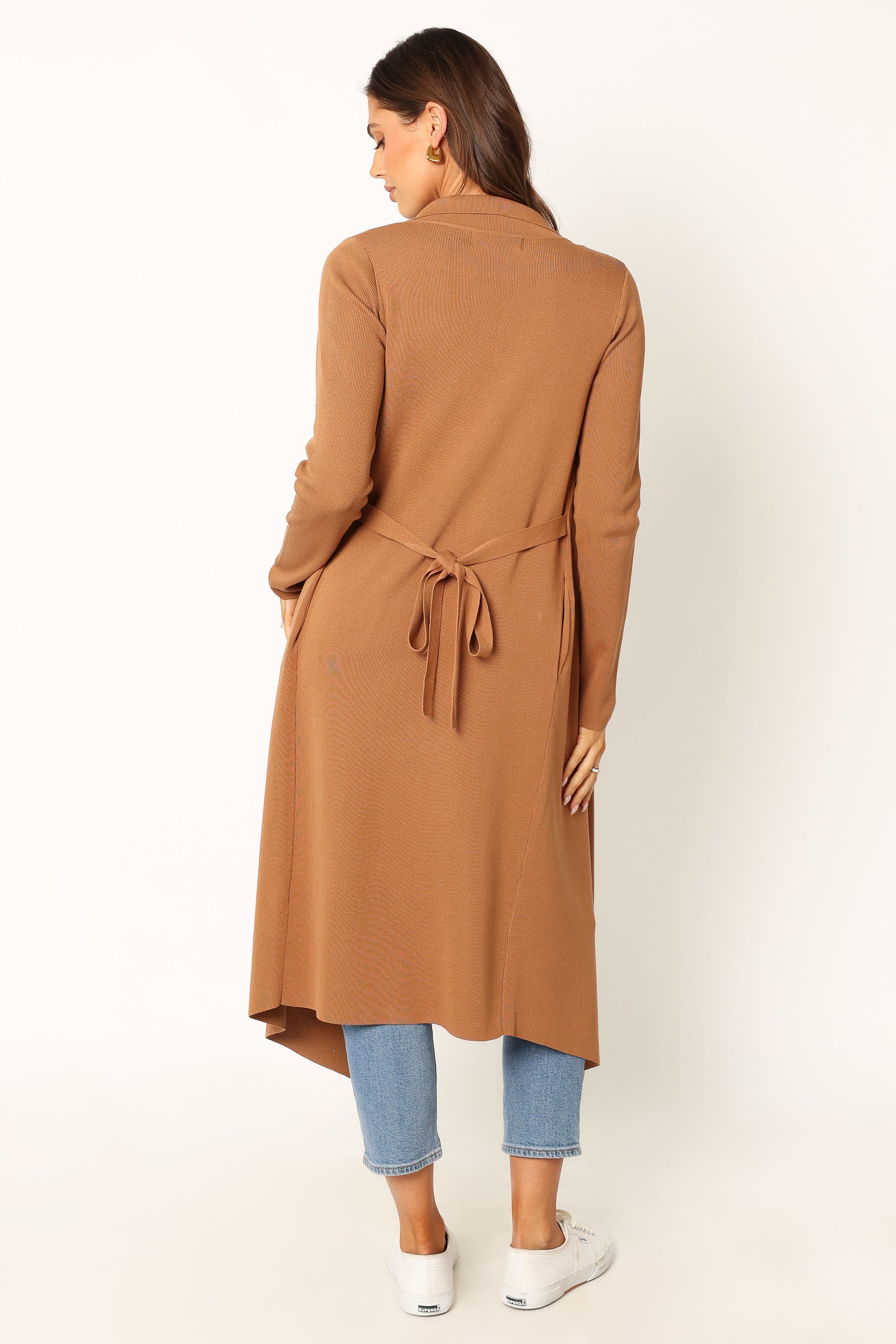 KNITWEAR @Audrina Cardigan - Camel