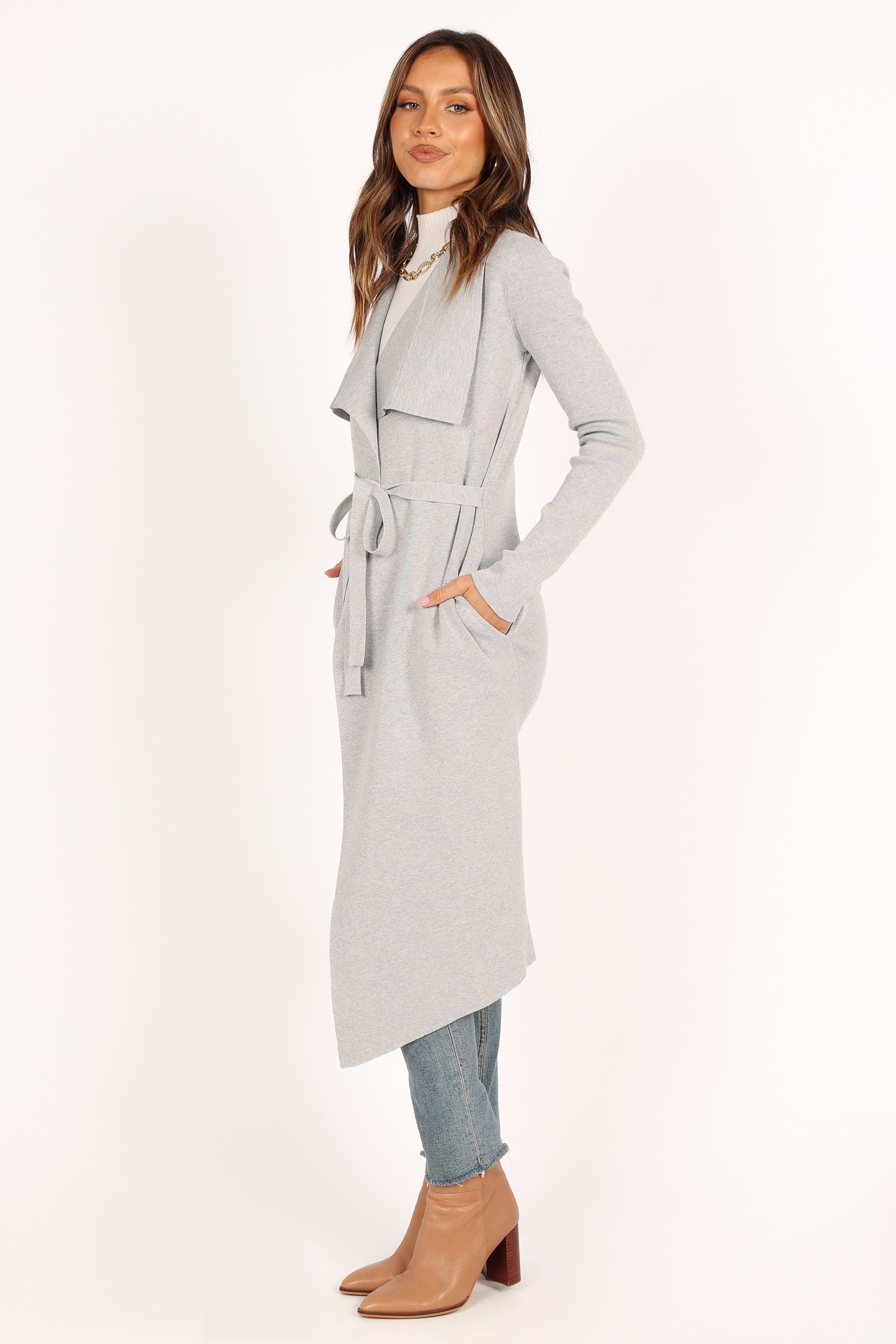 KNITWEAR Audrina Cardigan - Grey