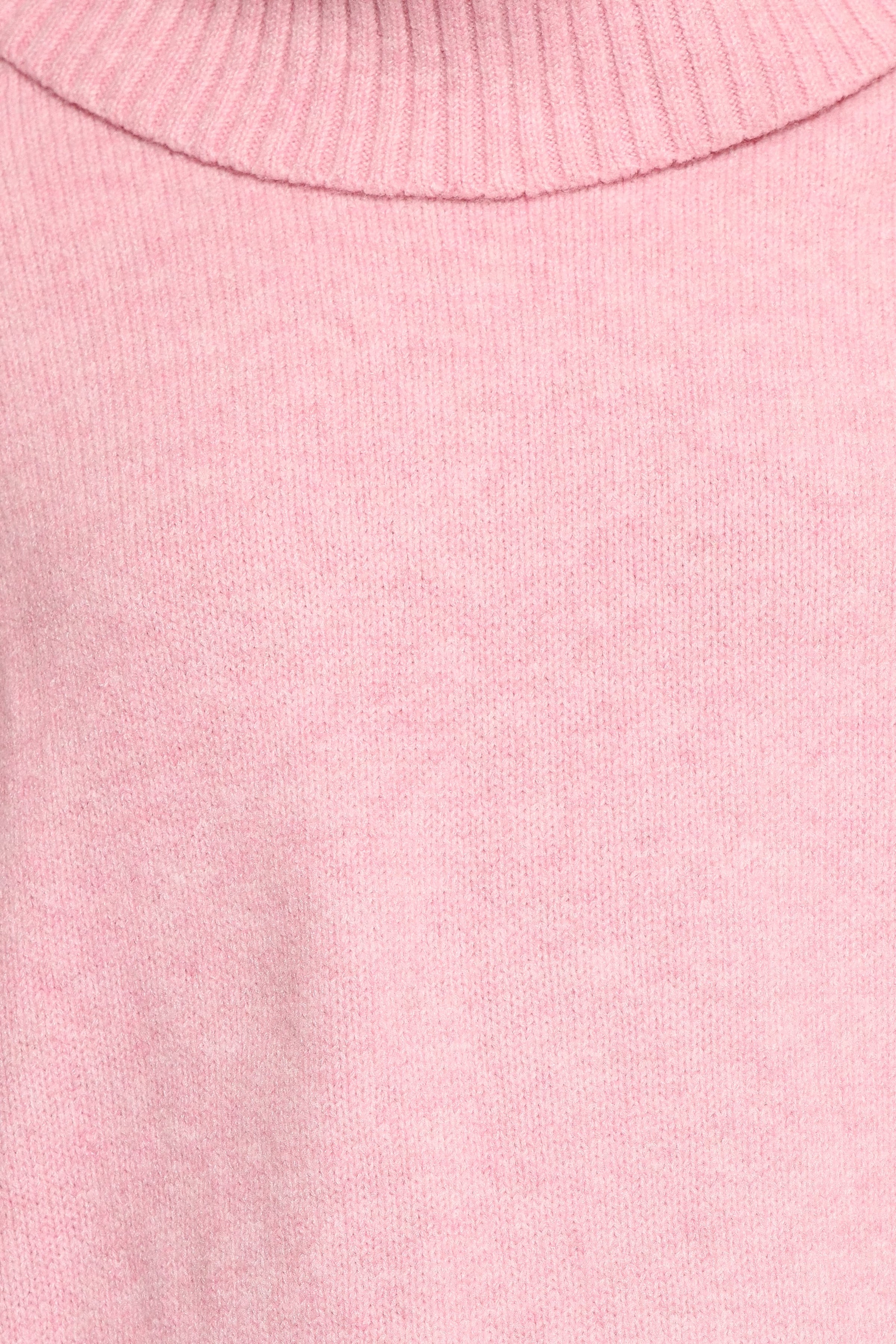 KNITWEAR Bindy Cowlneck Knit Sweater - Pink
