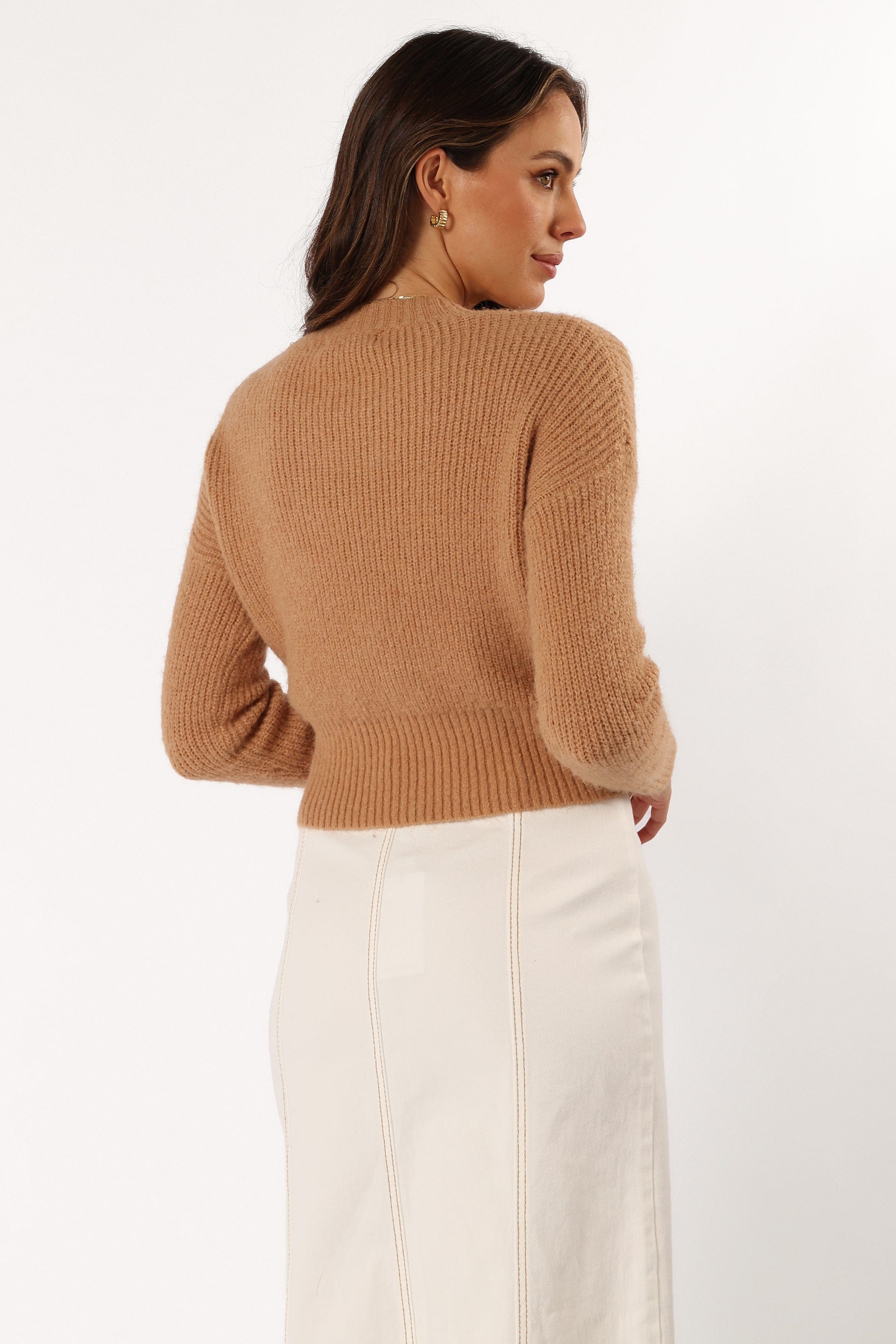 KNITWEAR Captivate Knit Sweater - Mocha