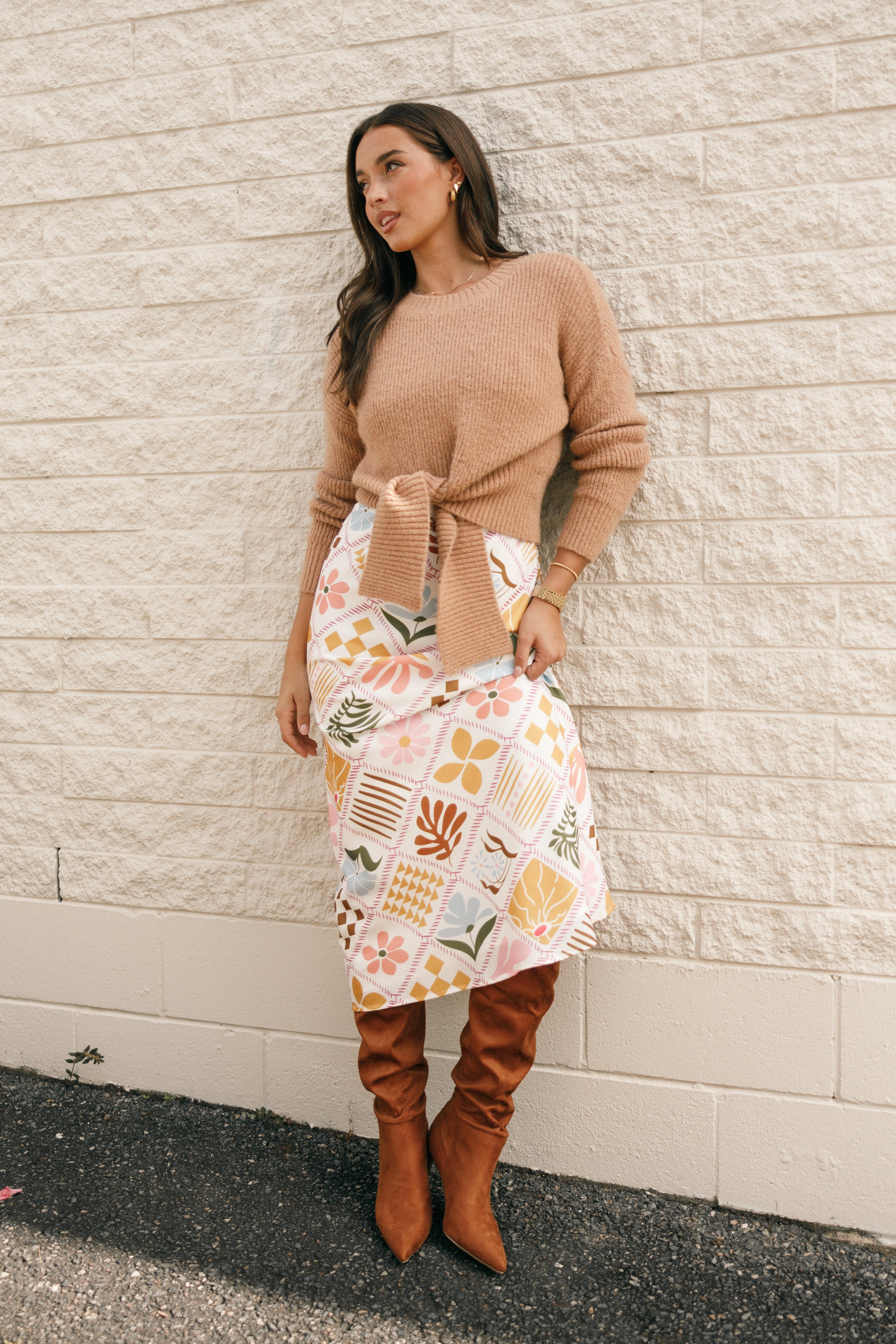 KNITWEAR @Captivate Knit Sweater - Mocha (Hold for Cool Beginnings)