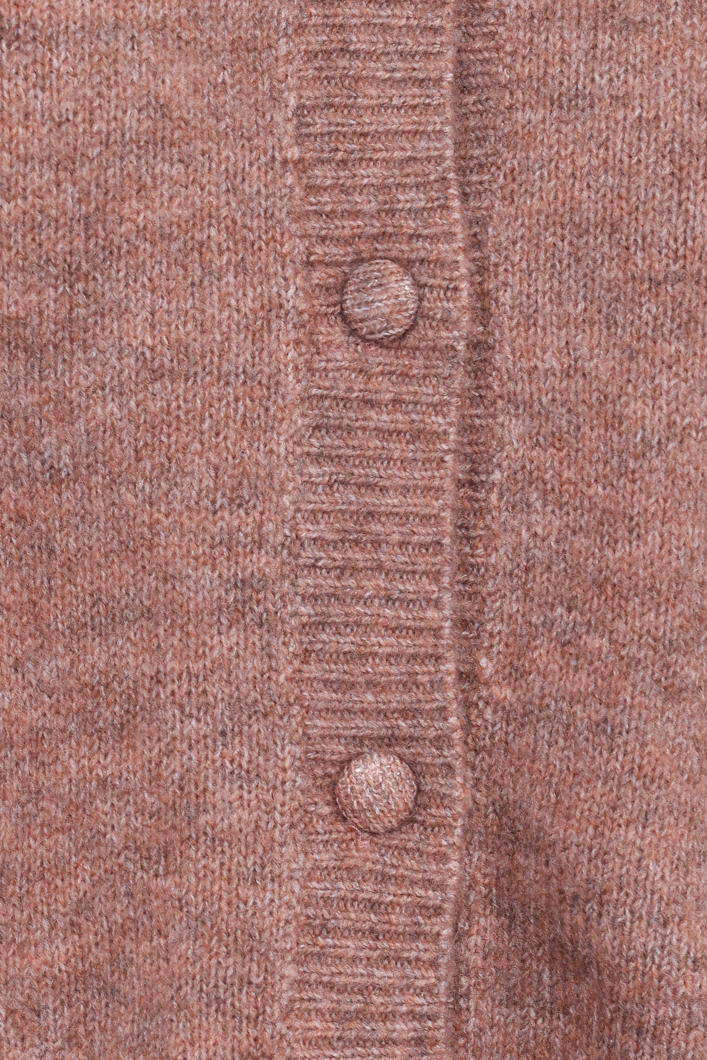 KNITWEAR Carmello Frill Collar Cardigan - Mocha