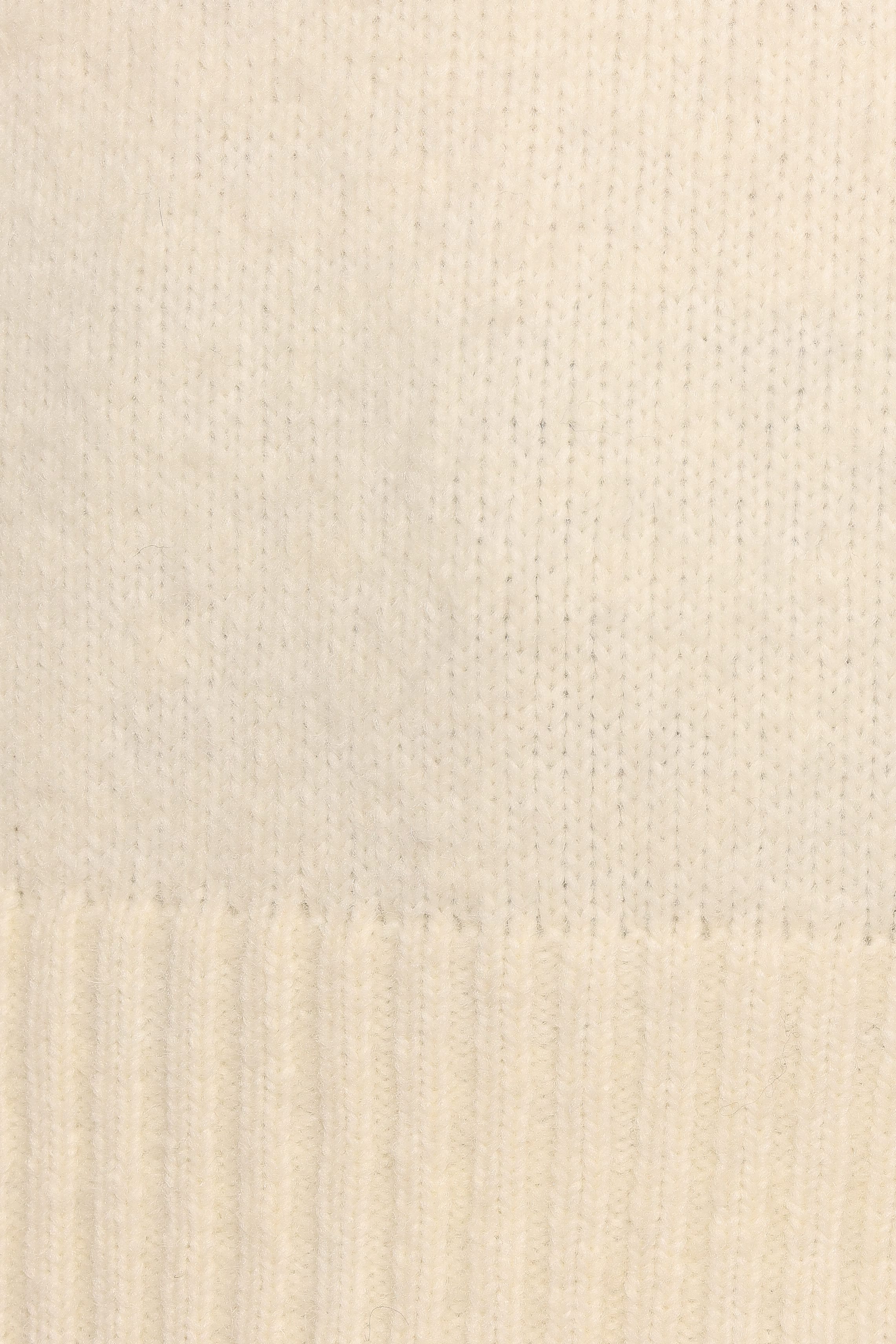KNITWEAR Kelso Flower Embroidery Knit Sweater - Cream