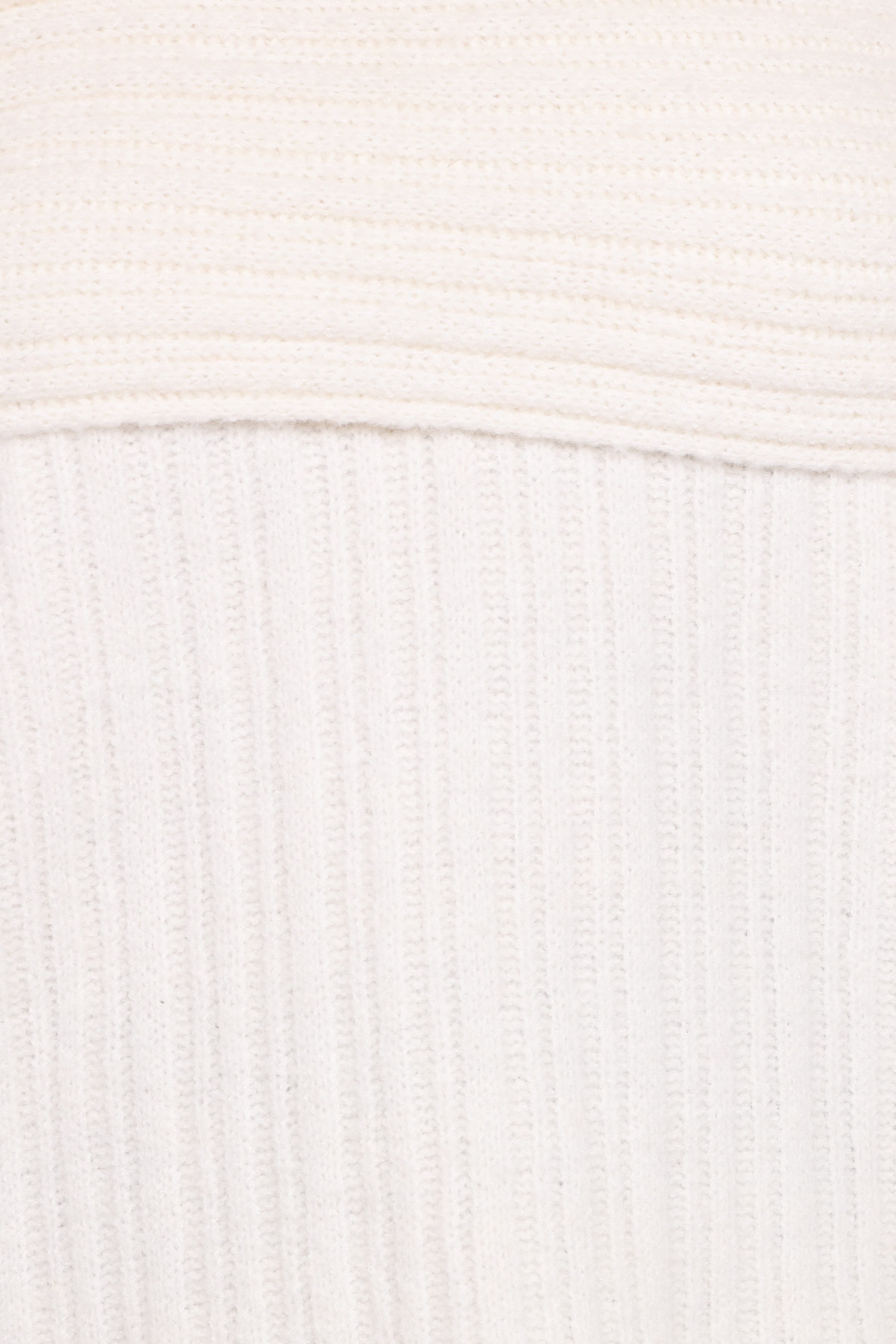 KNITWEAR Kenny Off Shoulder Knit Sweater - Cream
