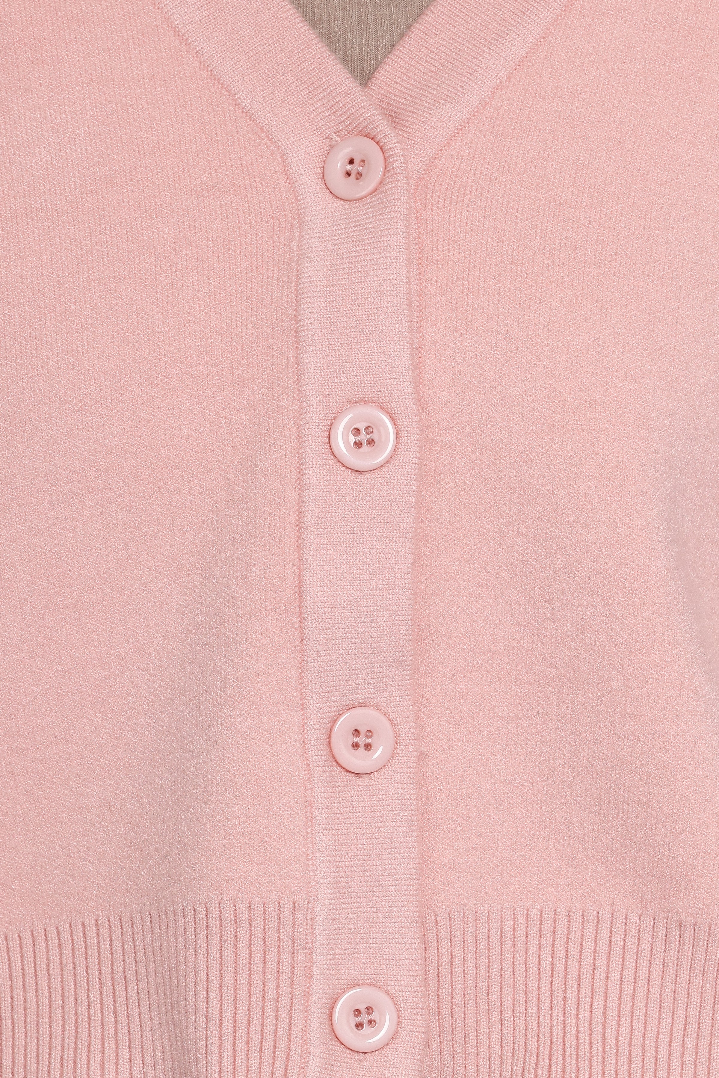 KNITWEAR Lantana Flower Sleeve Cardigan - Pink