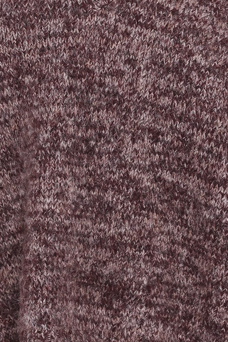 KNITWEAR Libby Oversized Sweater - Brown Marle