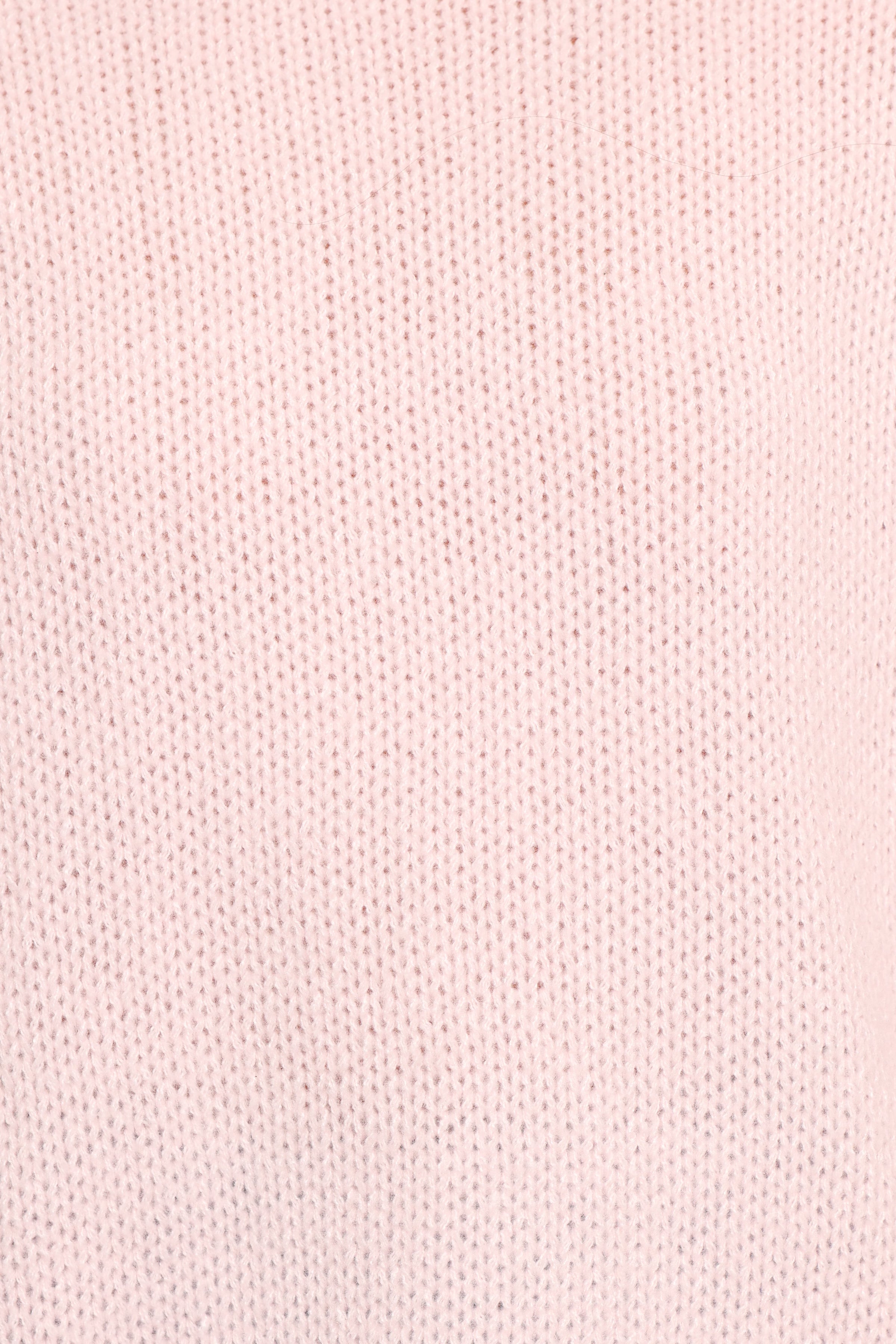 KNITWEAR Lover Tie Sleeve Knit Sweater - Pink