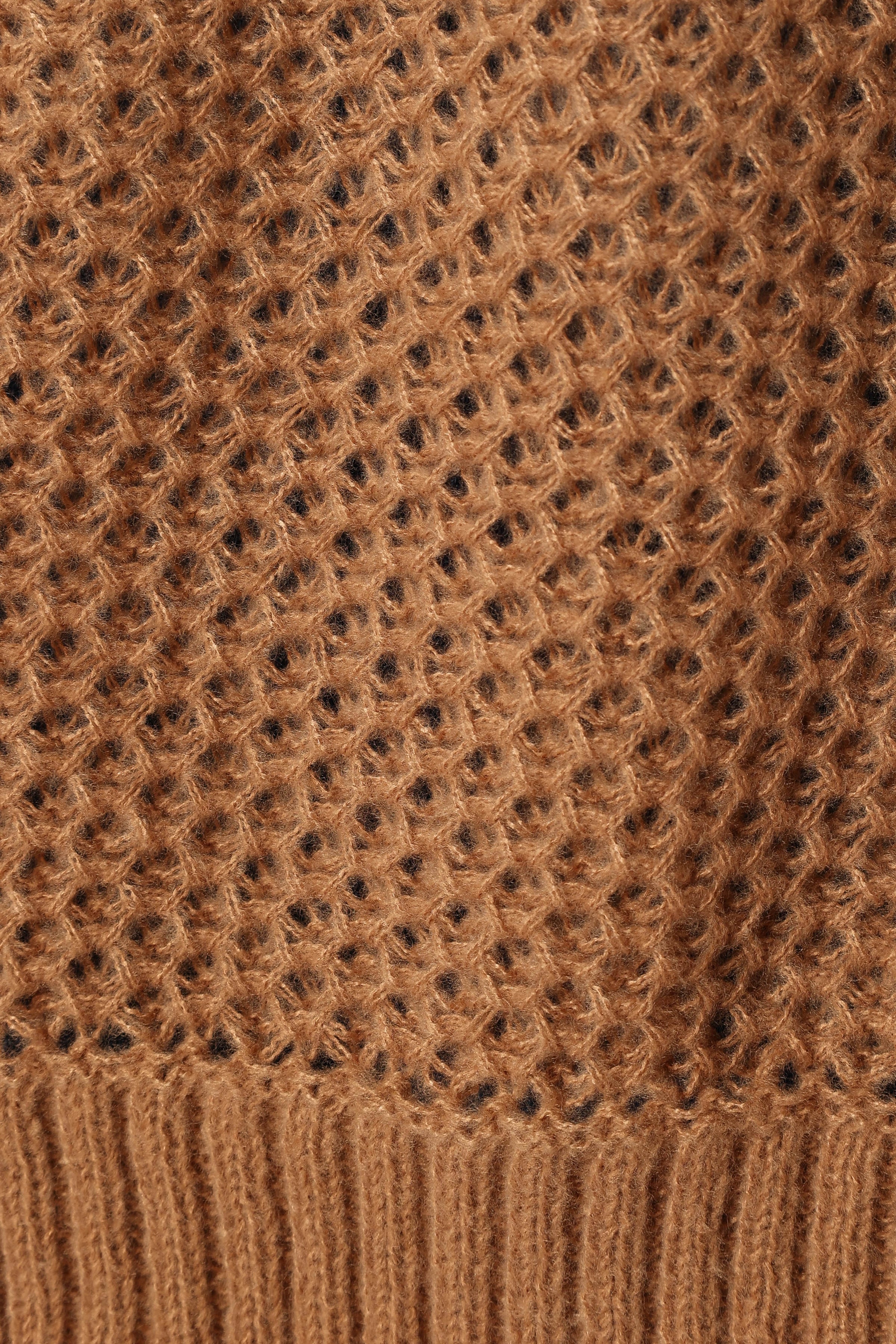 KNITWEAR @Rayne Turtleneck Knit Sweater - Beige