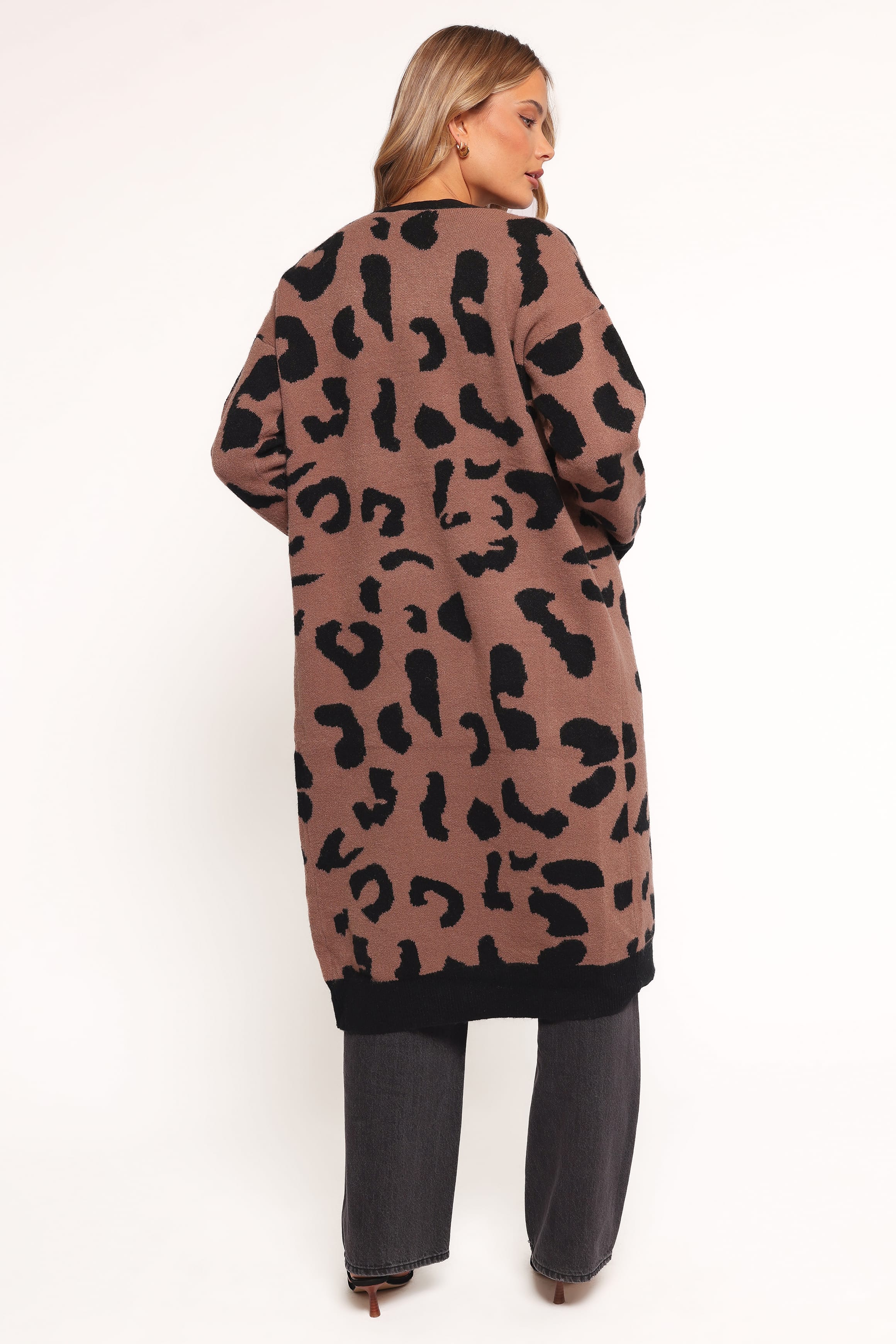 KNITWEAR Rocco Cardigan - Leopard
