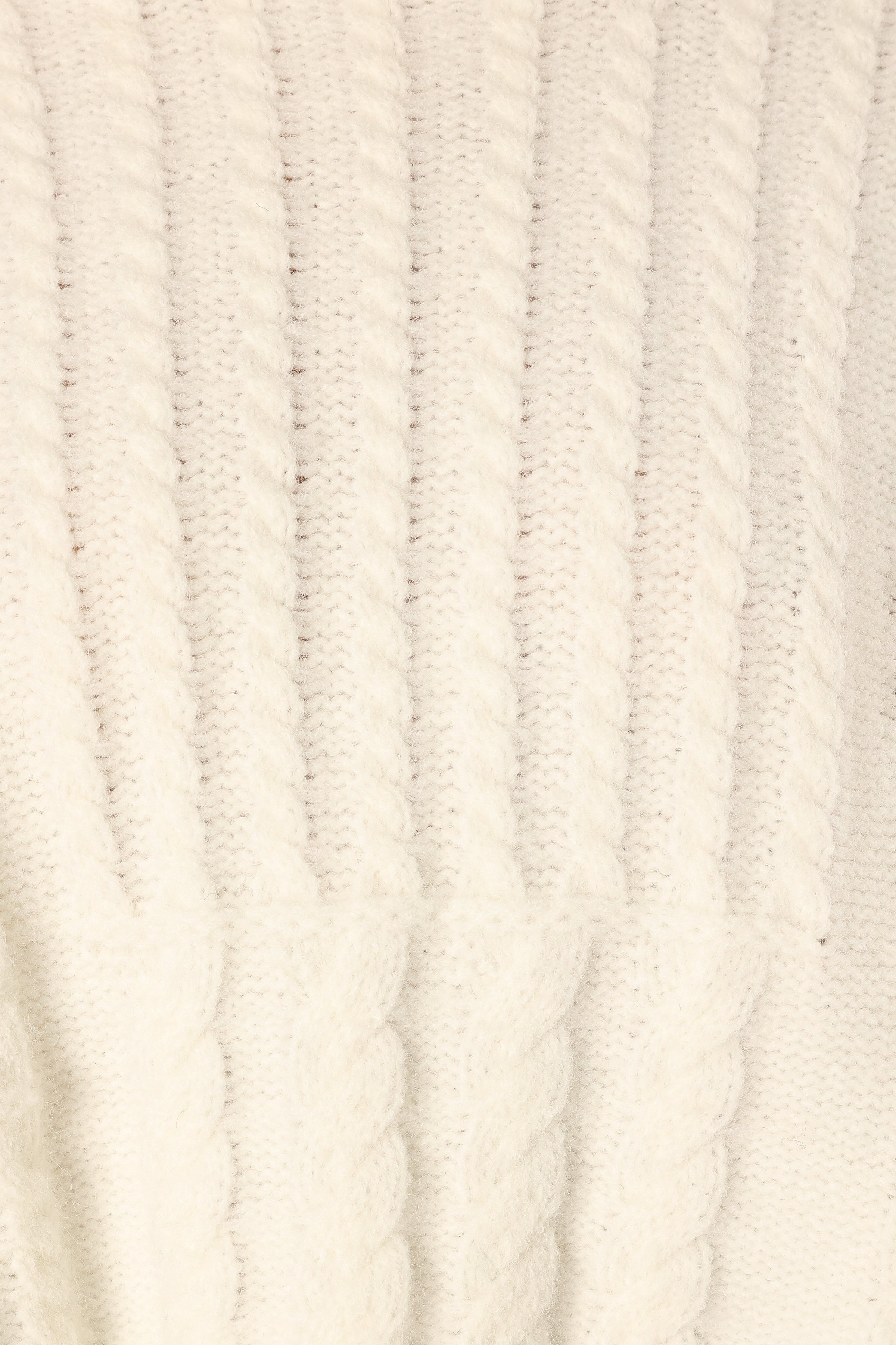 KNITWEAR @Skye Knit Sweater - White