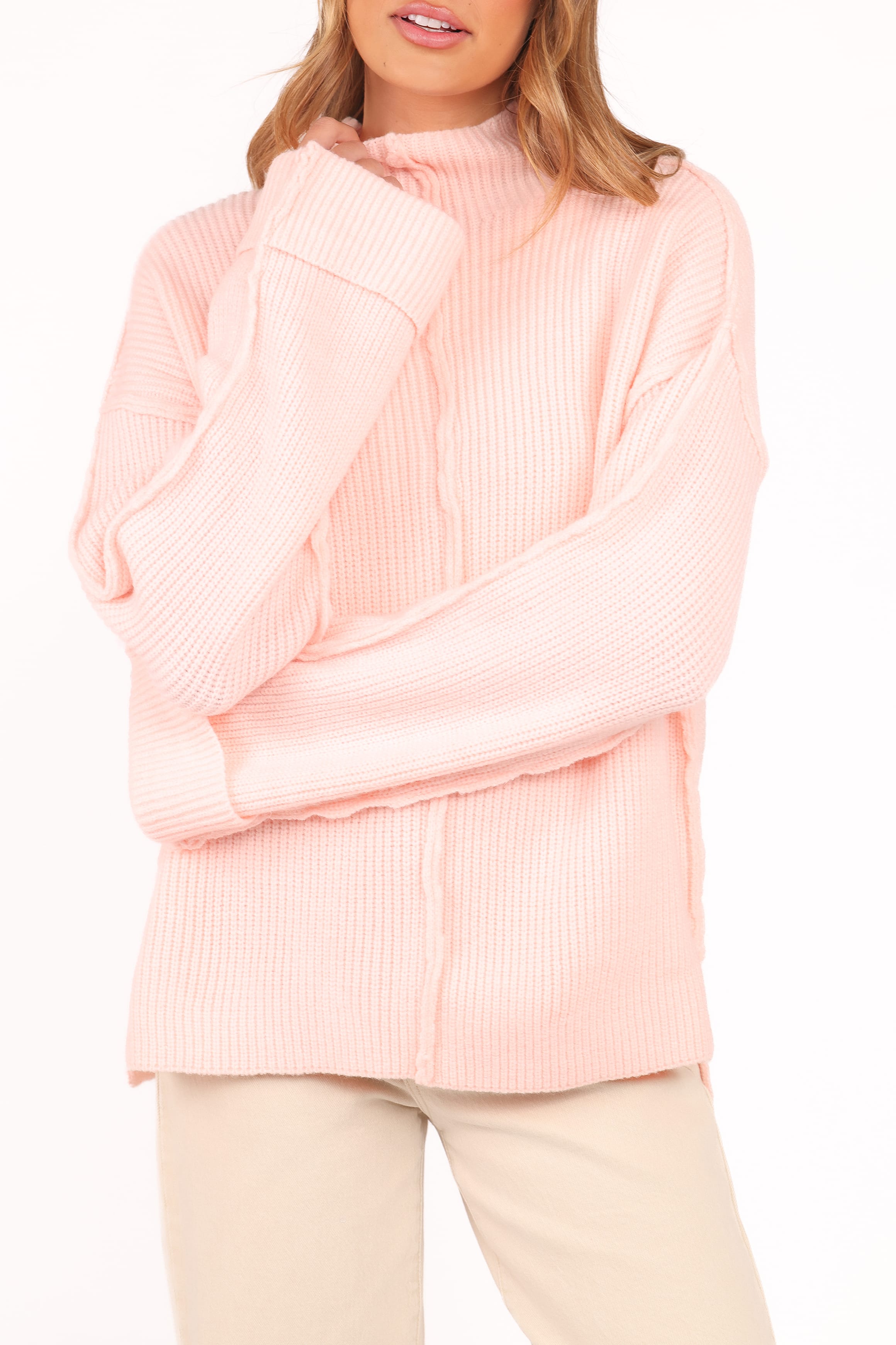 KNITWEAR Waken Knit - Soft Pink