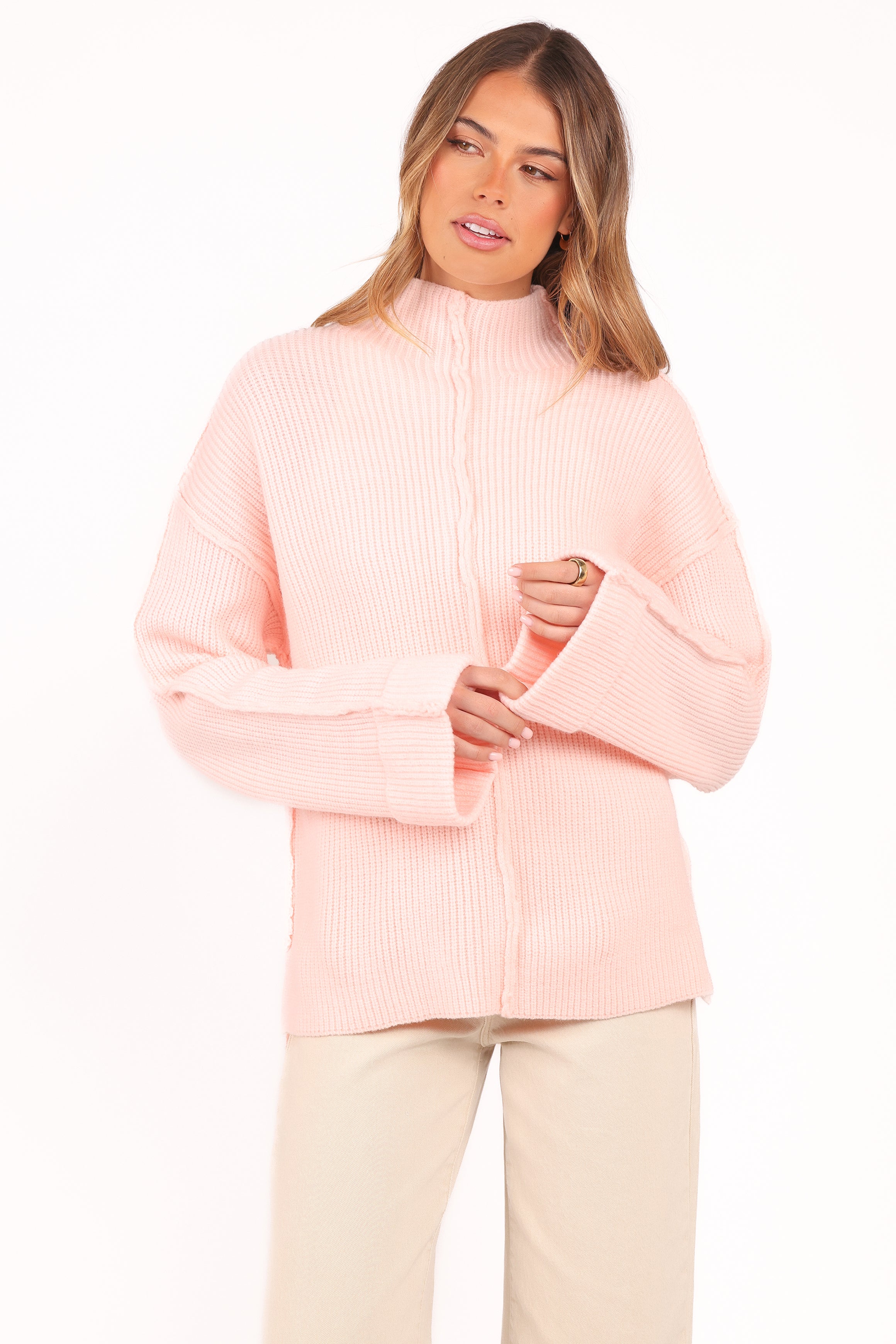 KNITWEAR Waken Knit - Soft Pink