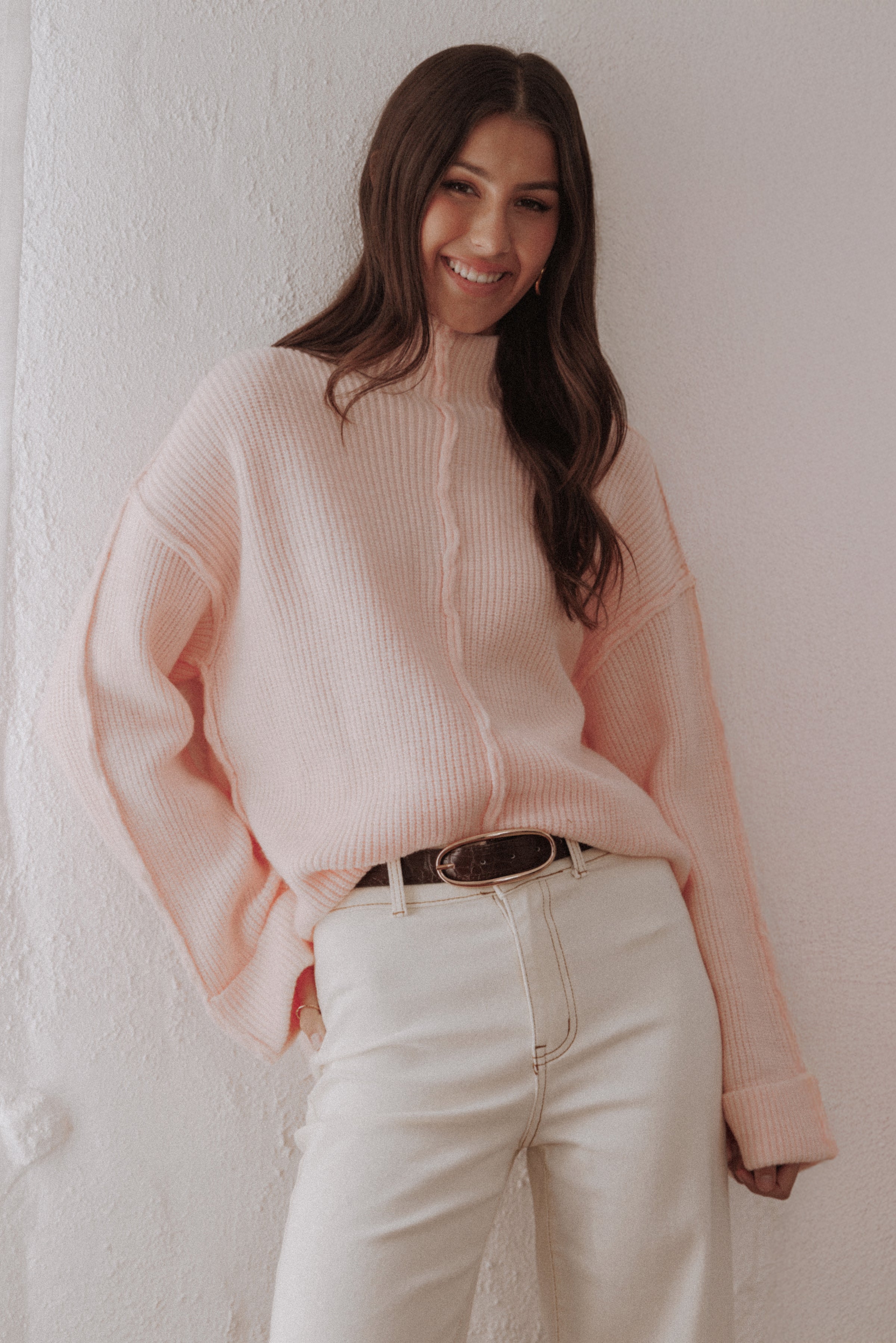 KNITWEAR Waken Knit - Soft Pink