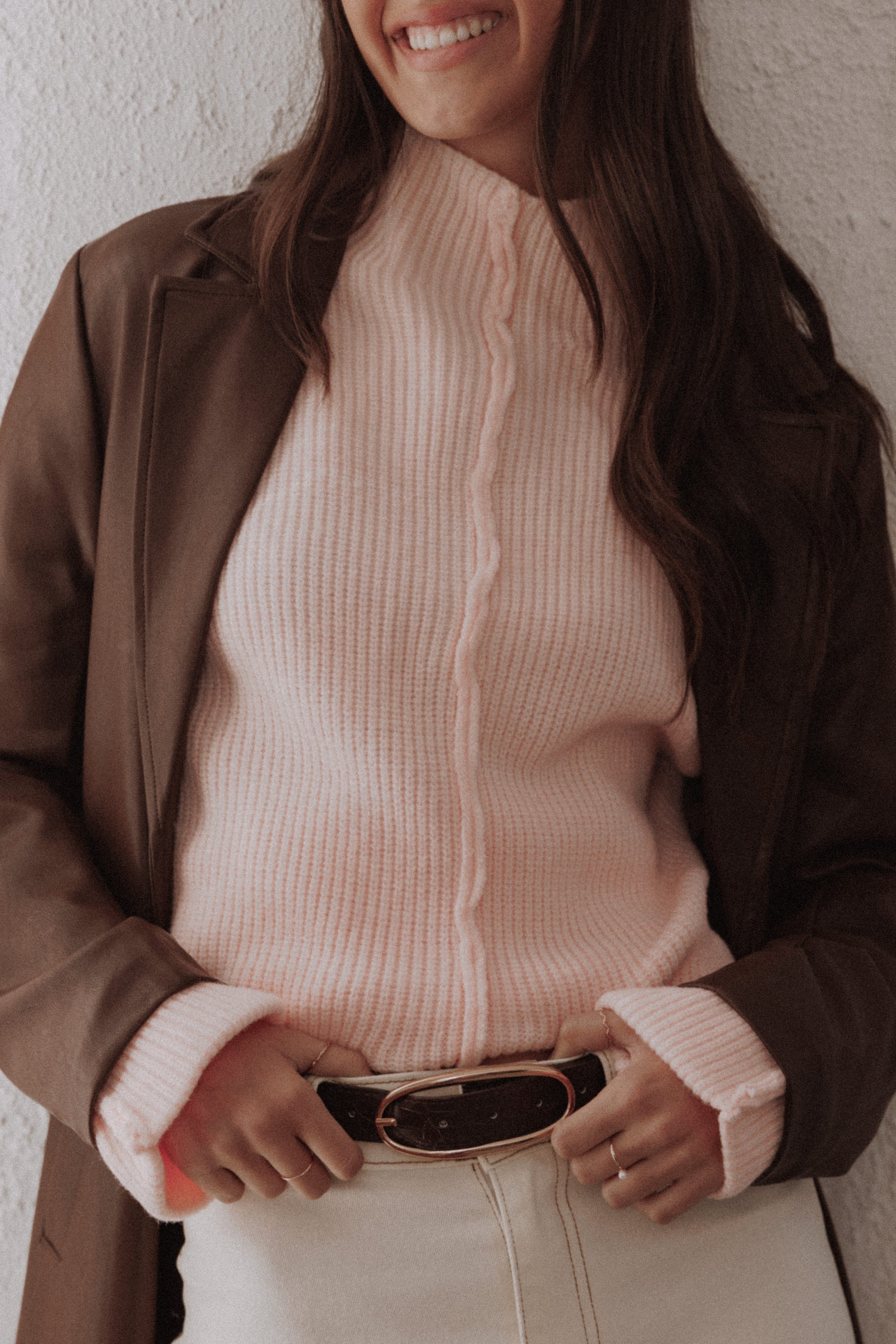 KNITWEAR Waken Knit - Soft Pink