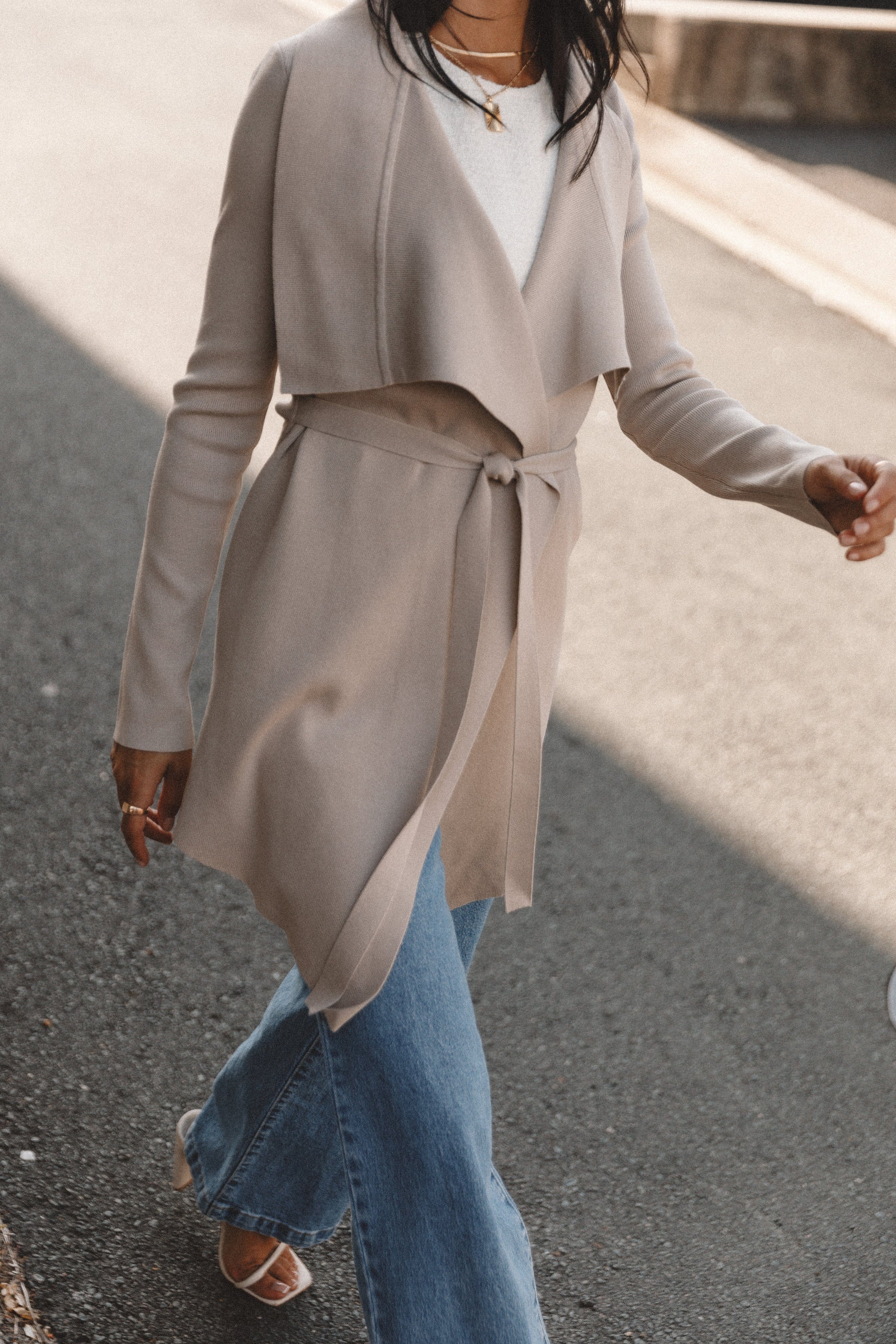 KNITWEAR Zimmer Cardigan - Beige