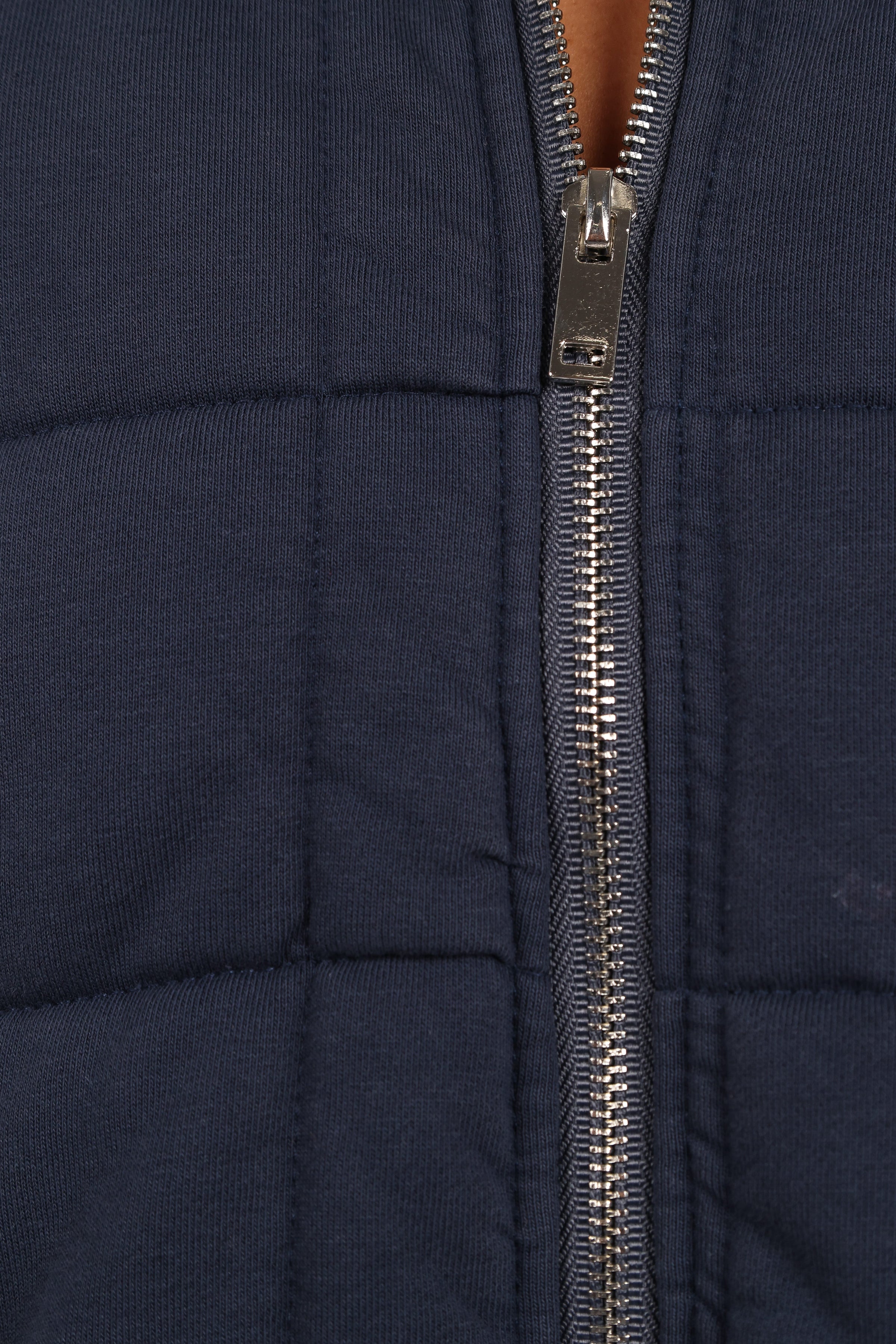 OUTERWEAR Alegra Quilted Jacket - Navy