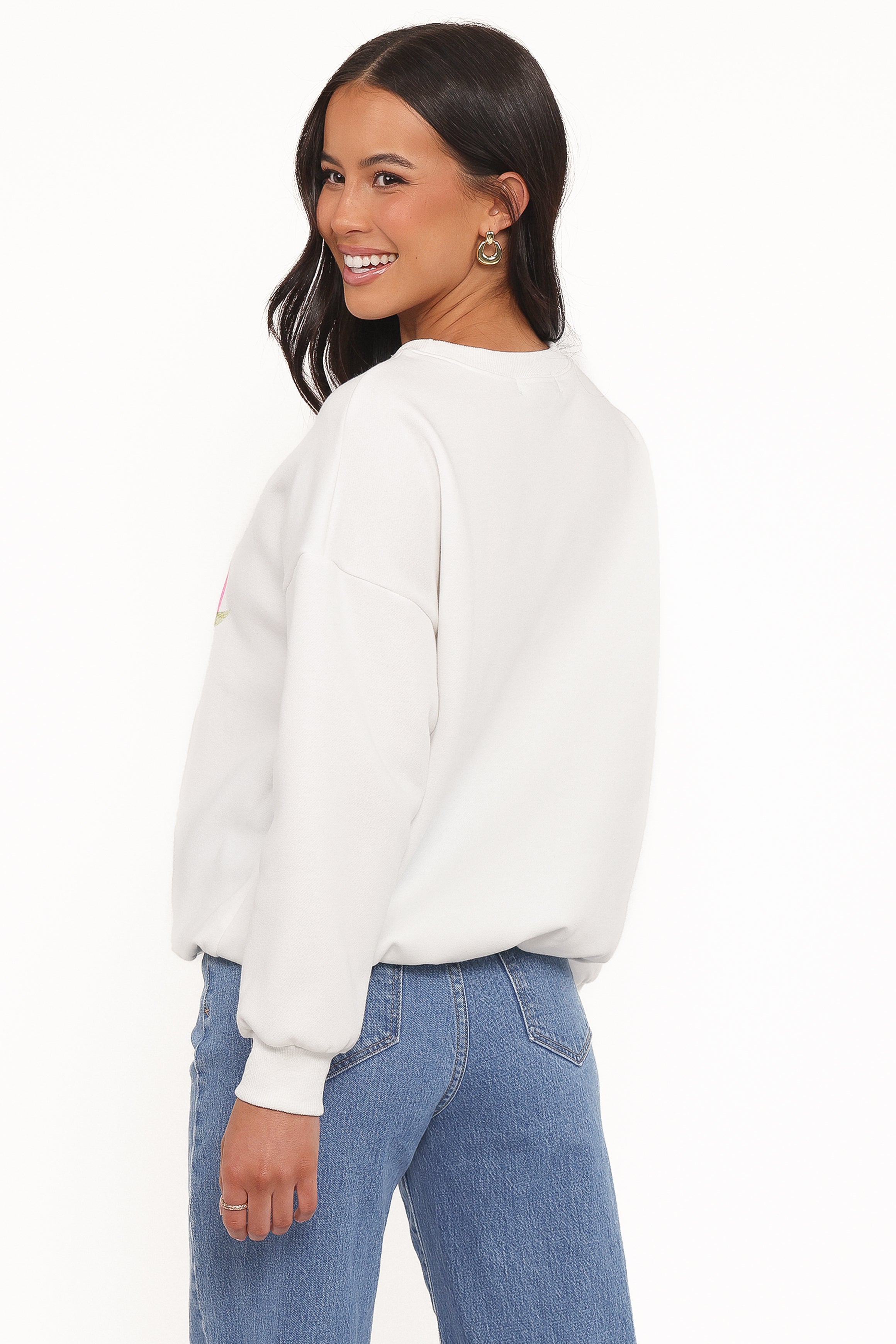 OUTERWEAR Amalfi Graphic Sweatshirt - White
