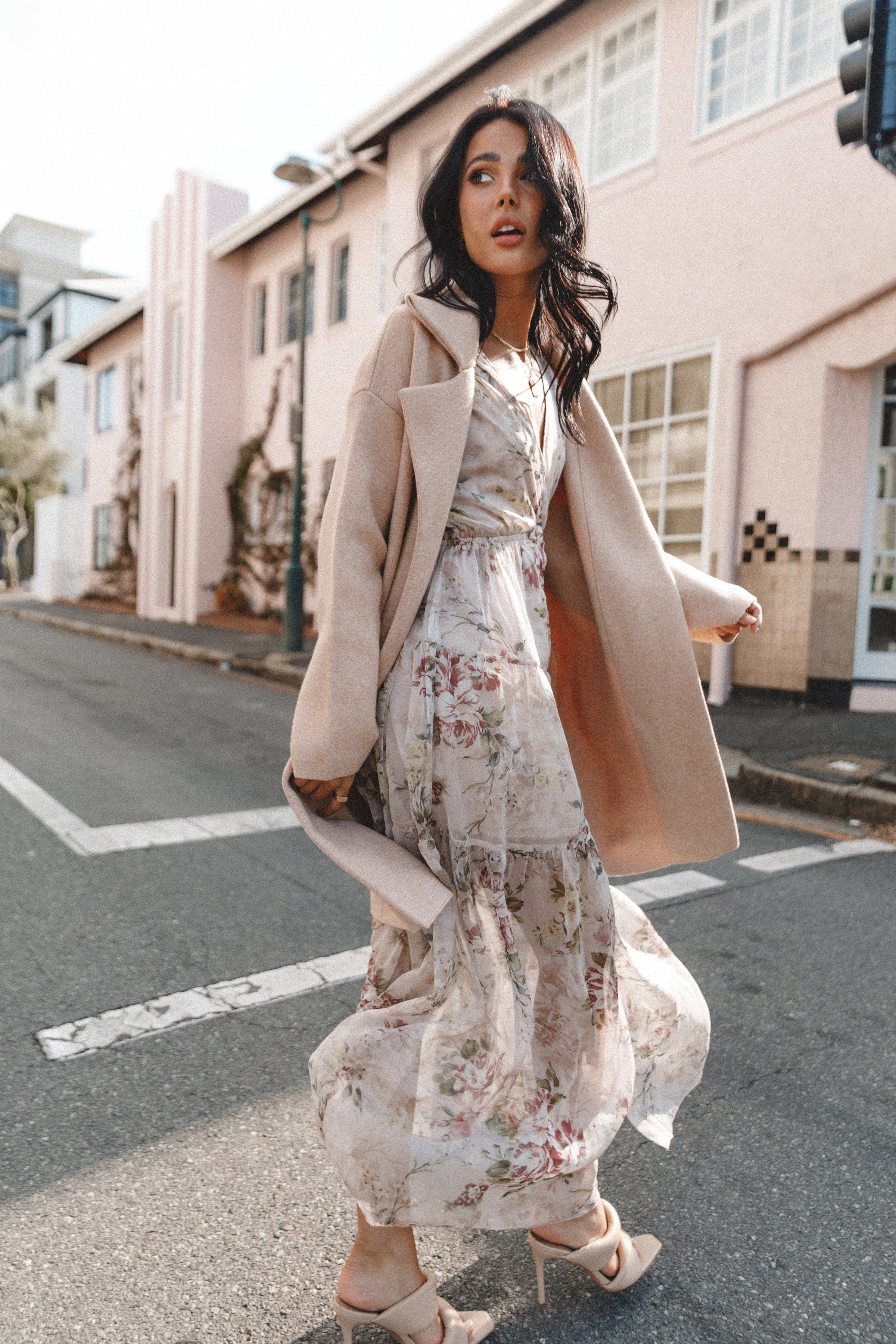 OUTERWEAR Anastasia Long Coatigan - Sand