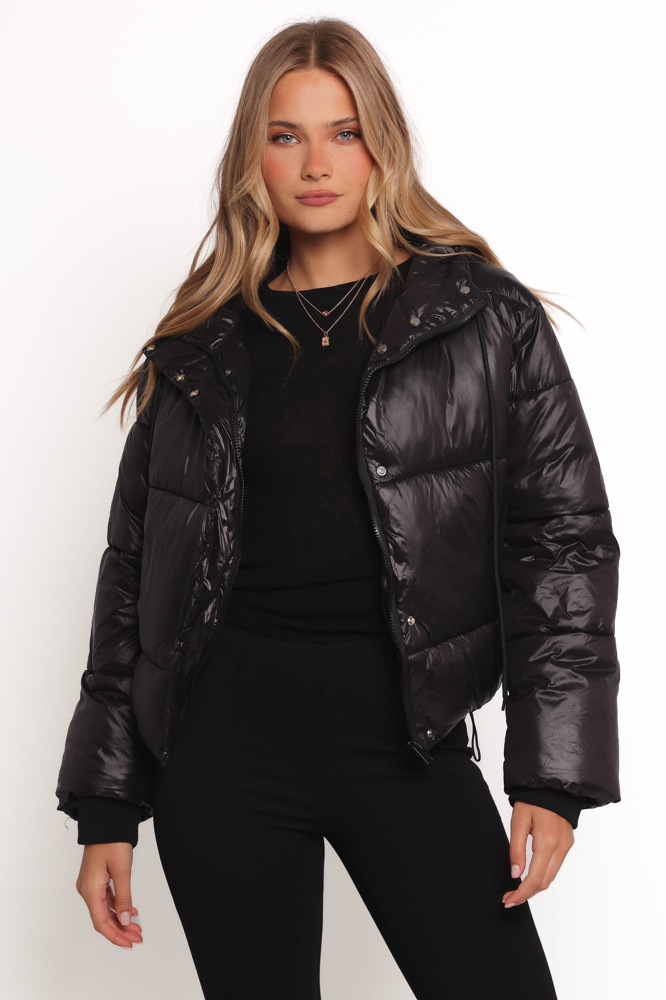 OUTERWEAR Archie Puffer Jacket - Black
