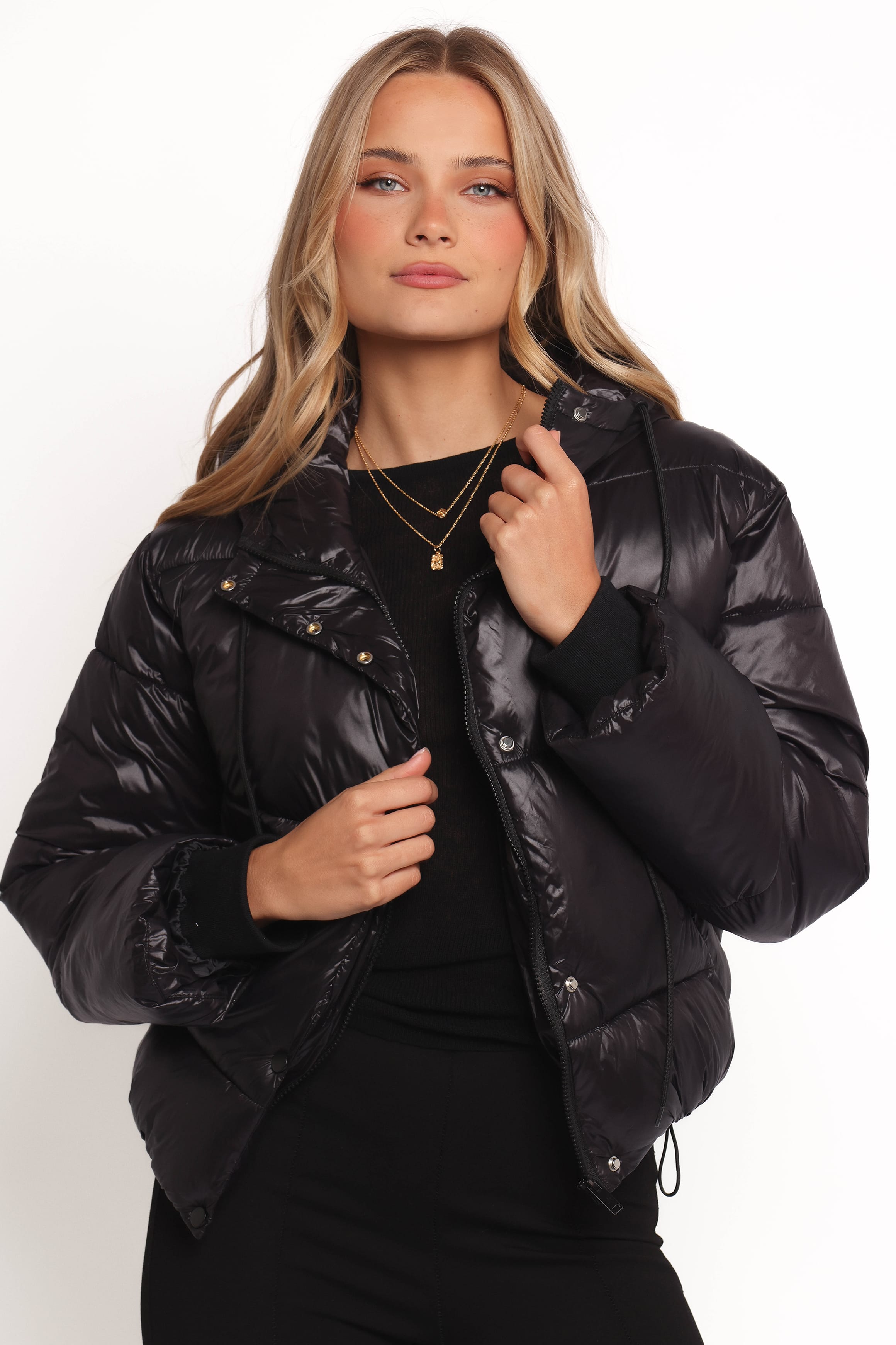 OUTERWEAR Archie Puffer Jacket - Black