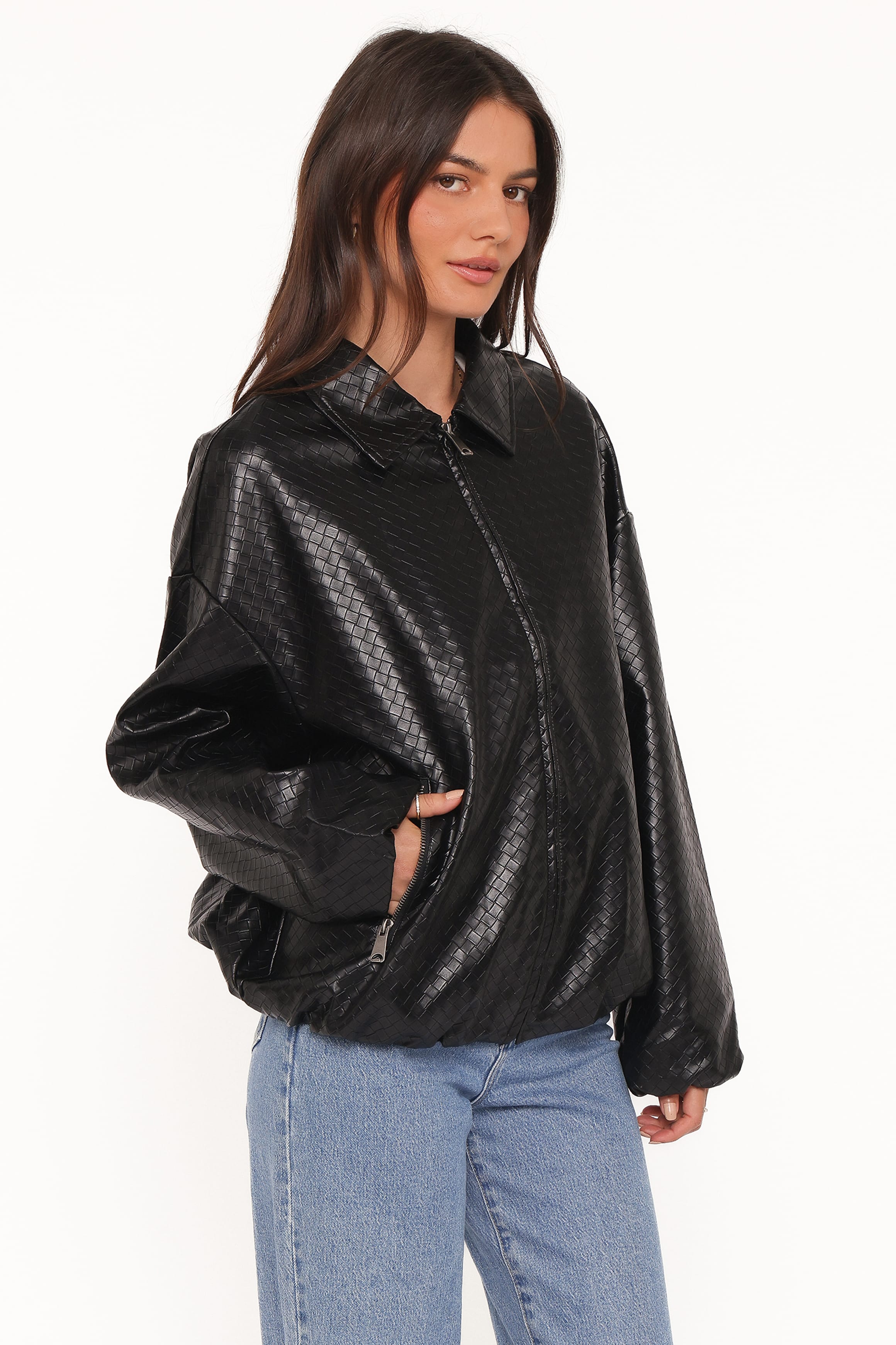 OUTERWEAR Bobbie Bomber Jacket - Black
