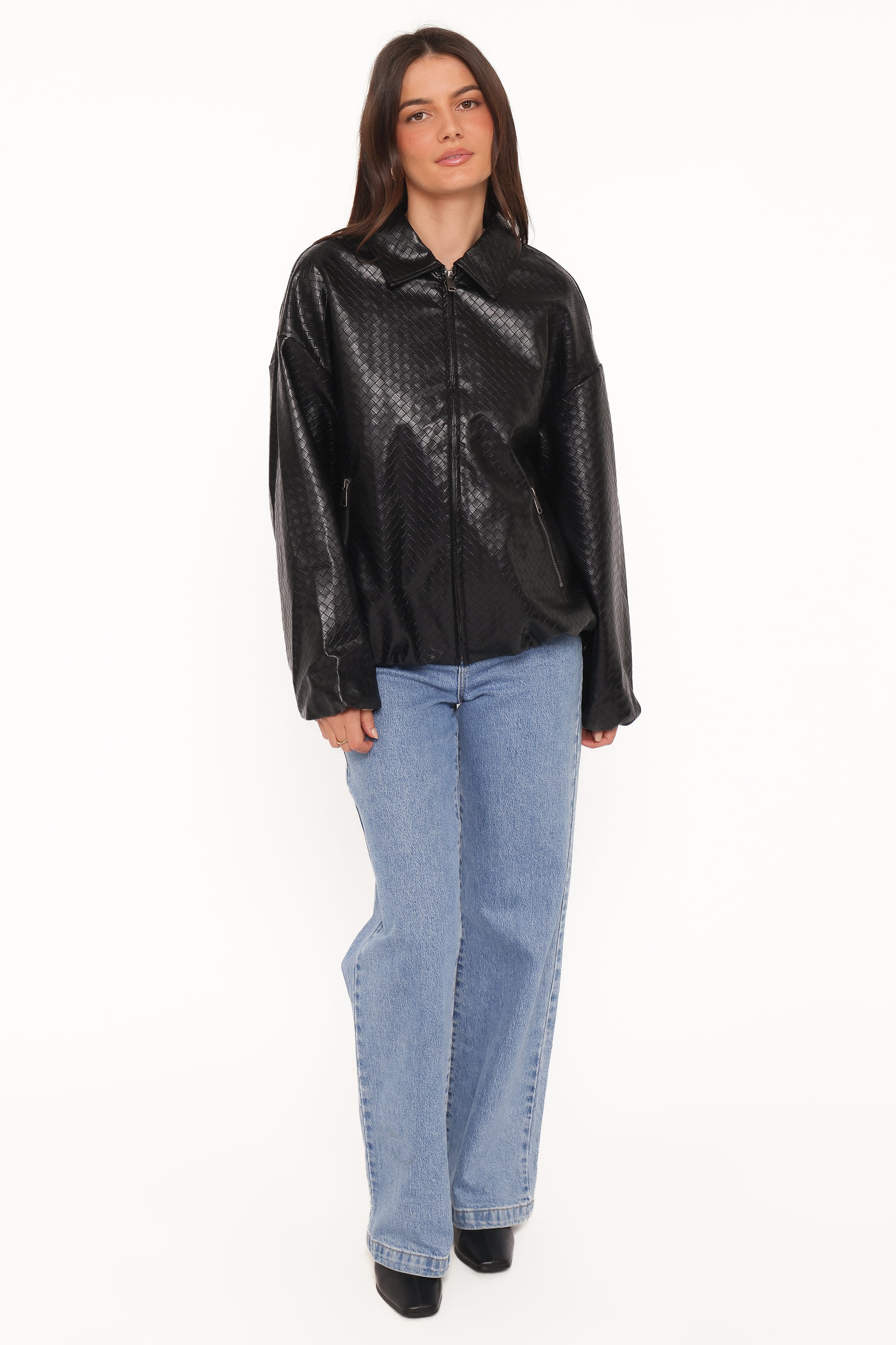 OUTERWEAR Bobbie Bomber Jacket - Black